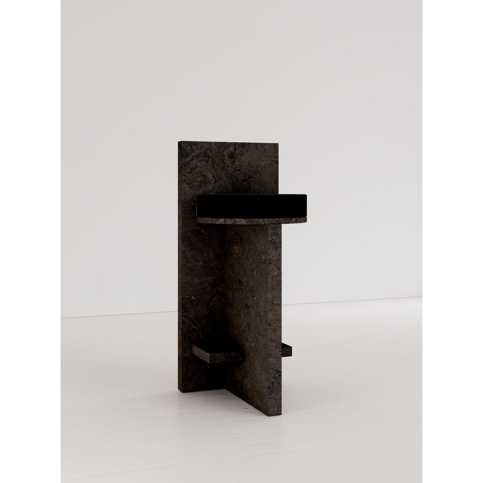 Post-Modern Object 02 Noir Seating by Volta For Sale