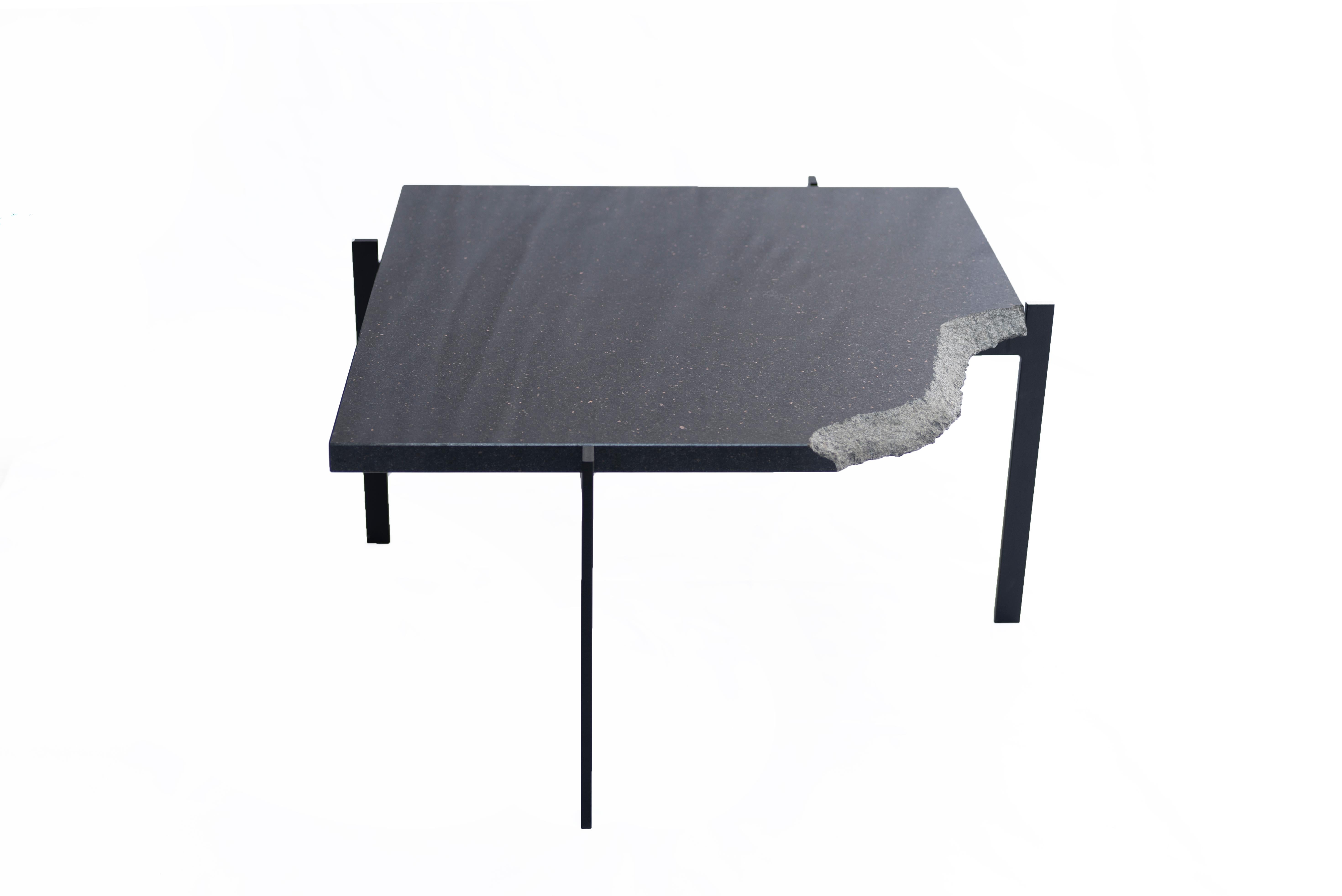 Object 020 Center Table by NG Design
Dimensions: D77 x W77 x H40 cm
Materials: Powder coated steel, Granite Galxy Star.

Also Available: All of objects available in different materials and colors on demand.

Do you like breaking convention? Tired of