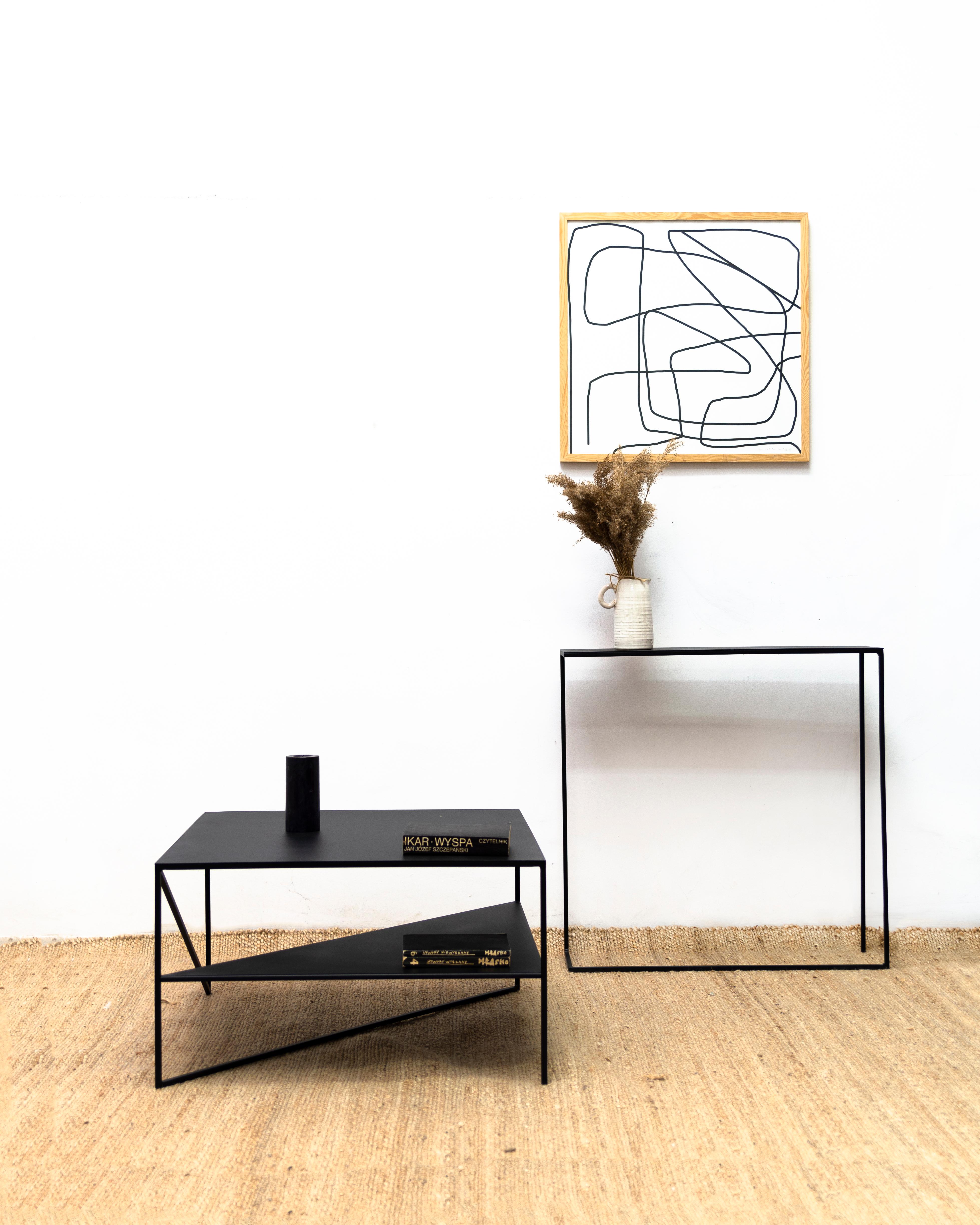 Steel Object 034 Center Table by Ng Design For Sale