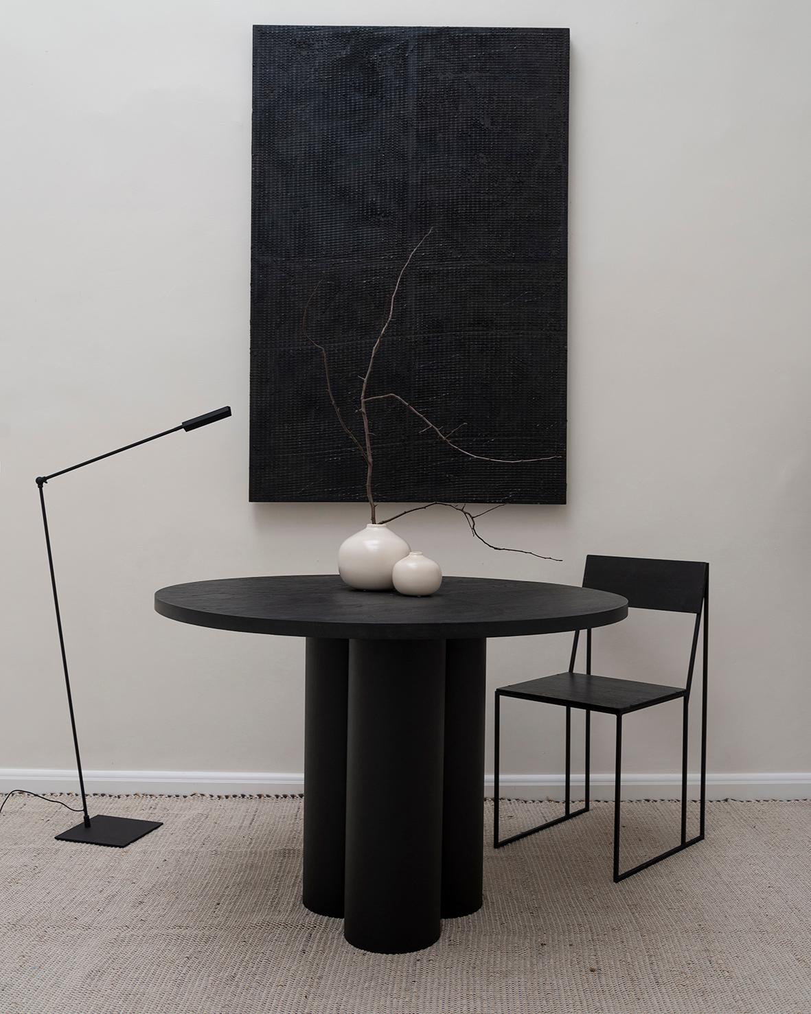 XXIe siècle et contemporain Objet de table ronde en chêne 035 par NG Design en vente
