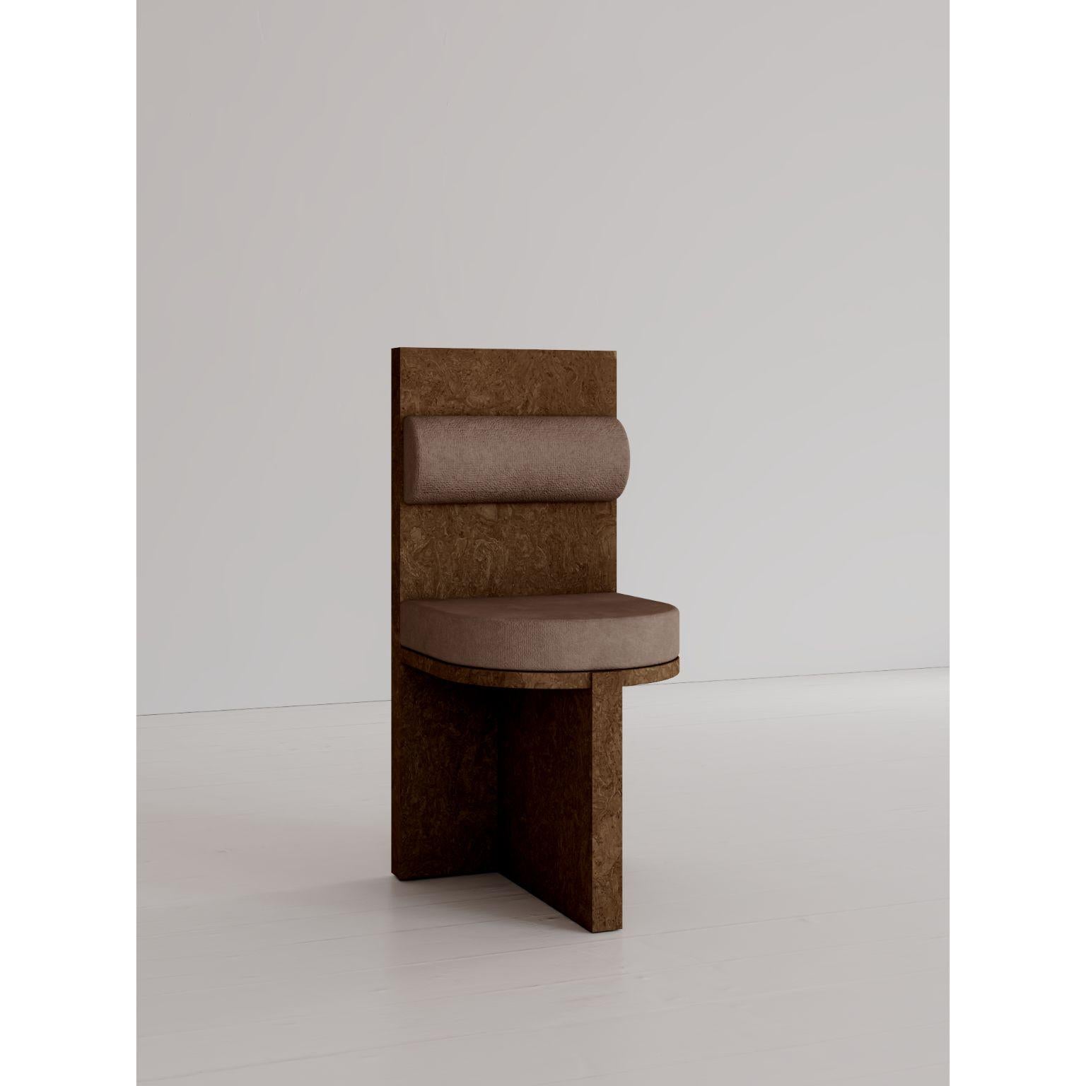 Postmoderno Object 04 Marron Seating by Volta in vendita