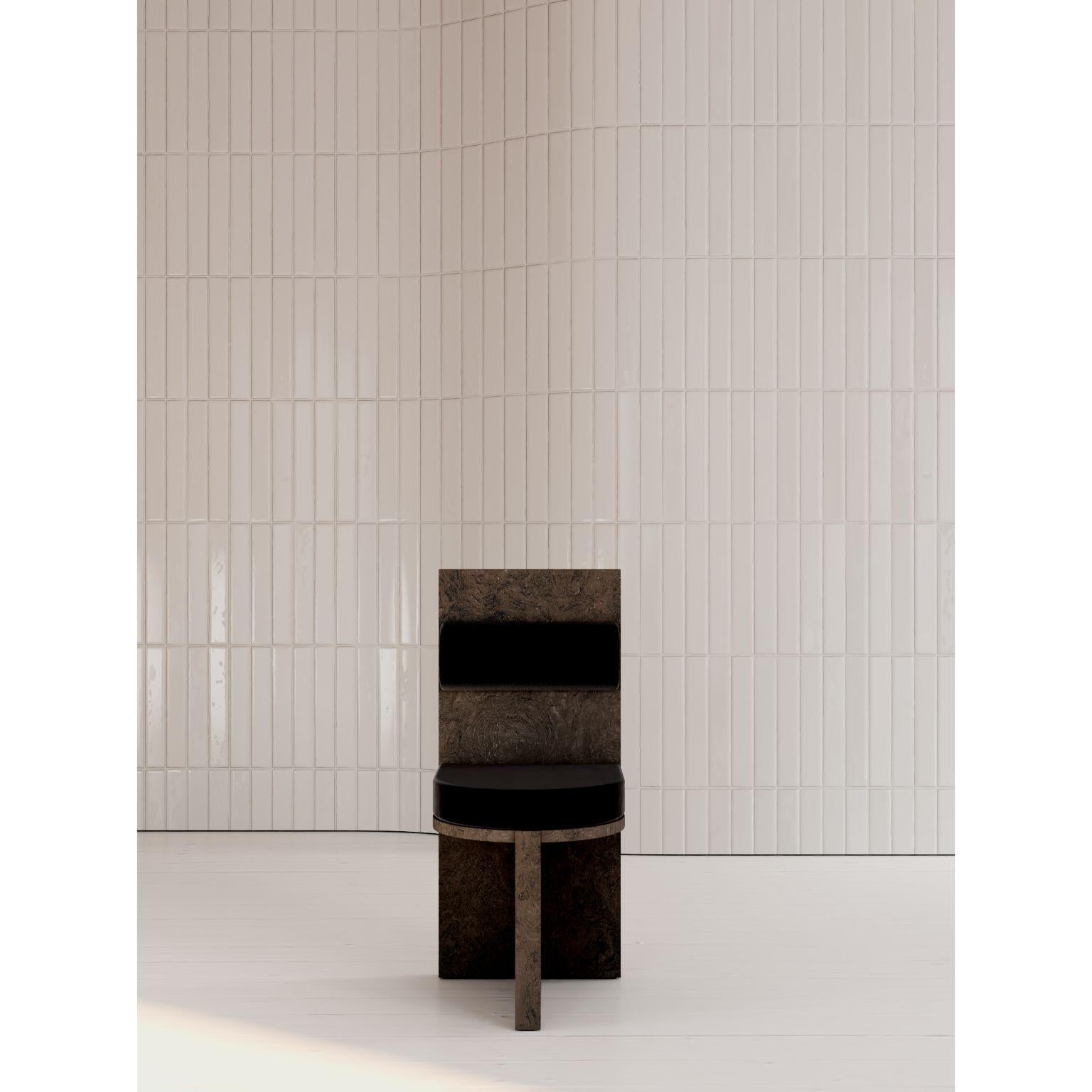 French Object 04 Noir Seating by Volta For Sale