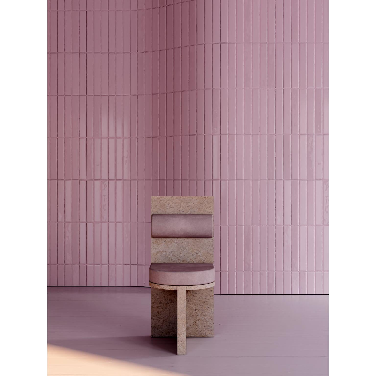 French Object 04 Violet Seating by Volta For Sale