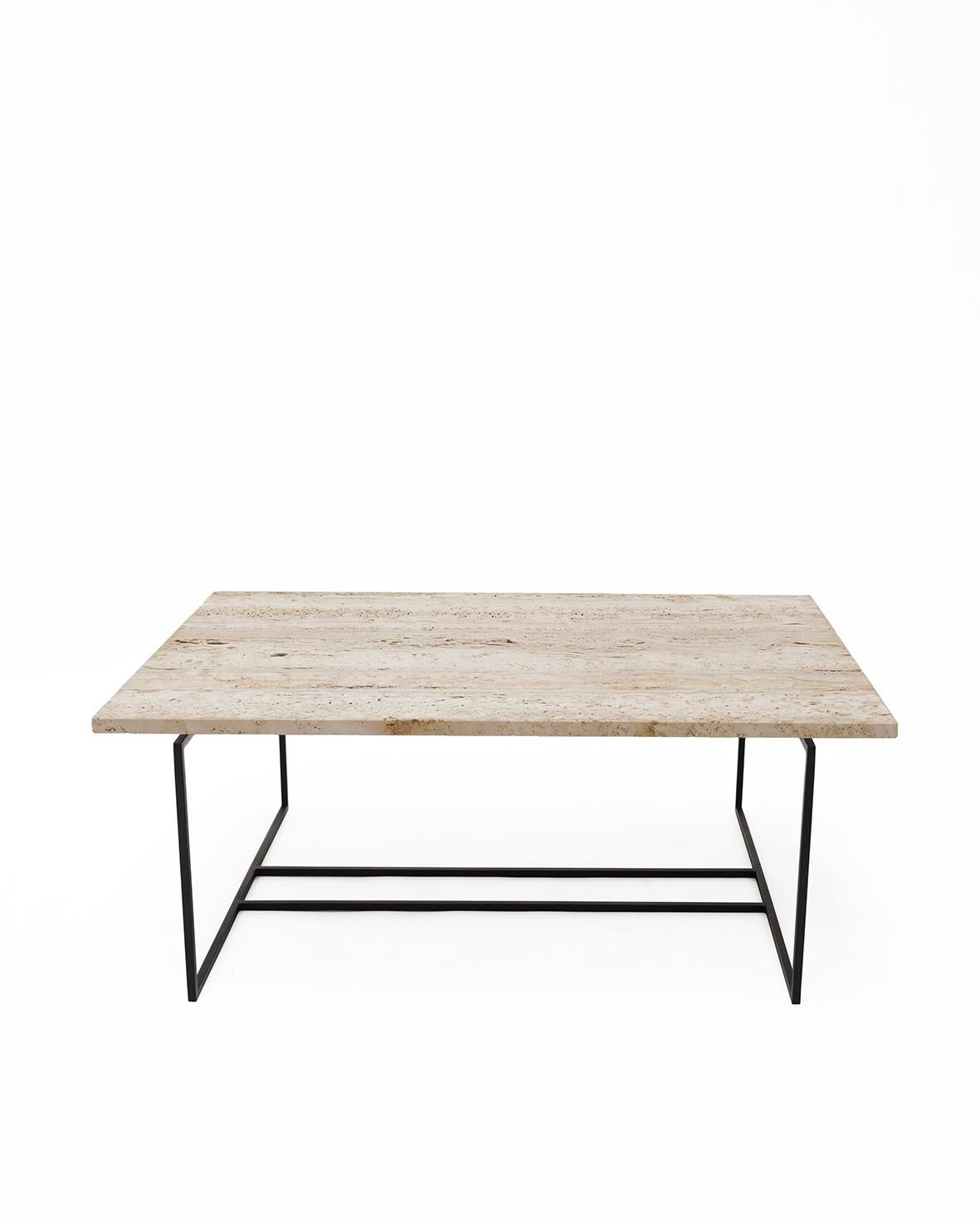 Mesa centro Object 042 de NG Design
Dimensiones: P 90 x An 60 x Al 37 cm
Materiales: Acero con recubrimiento de polvo, Travertino/Mármol Bianco Ibiza/Mármol Nero marquina.

También disponibles: Todos los objetos disponibles en distintos