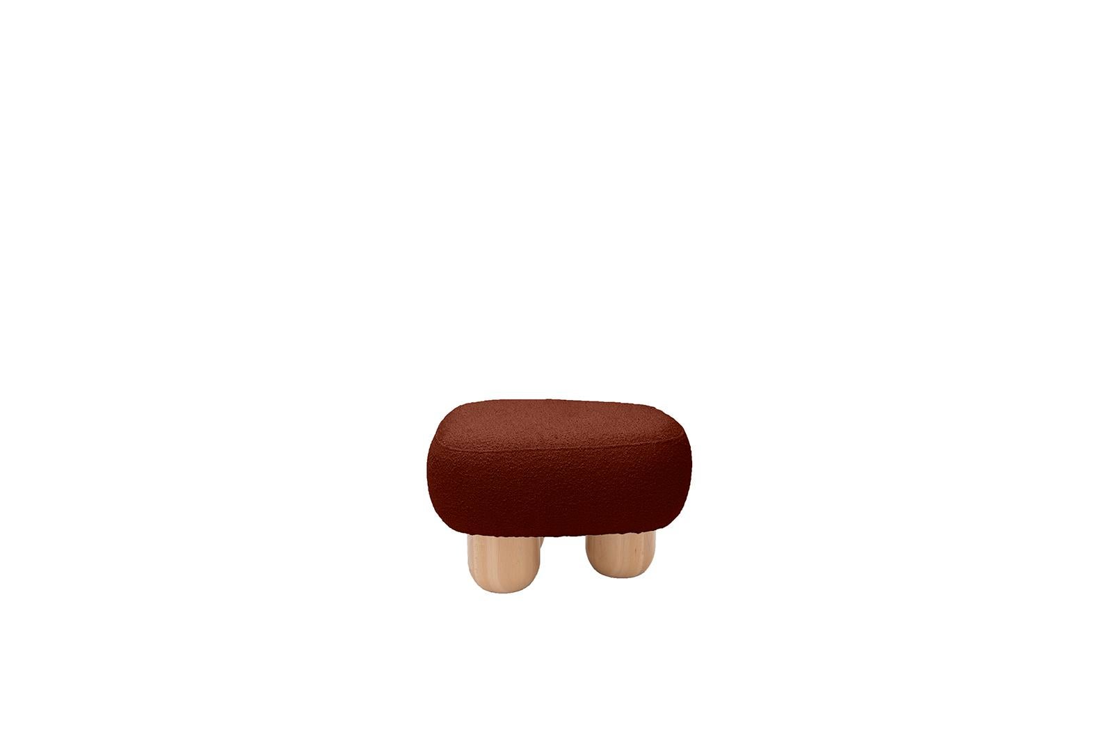 Object 049 Brick Pouf by NG Design
Dimensions: D64 x W51 x H41 cm
Materials: Boucle upholstery, Solid Oak

Also Available: All of objects available in different materials and colors on demand.

Will you use the object049 pouf as an additional