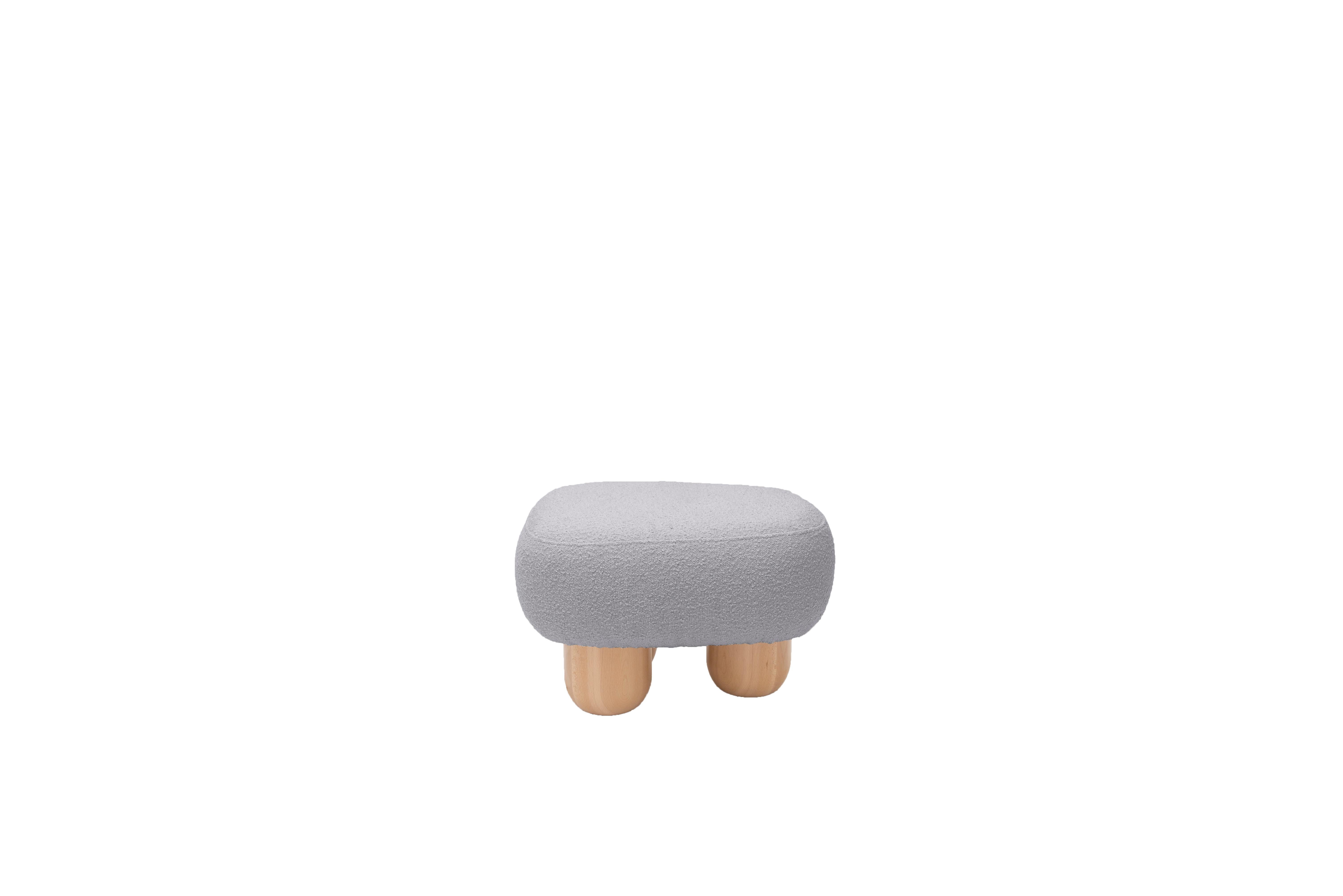 Tissu d'ameublement Objet Pouf perlé 049 de NG Design en vente