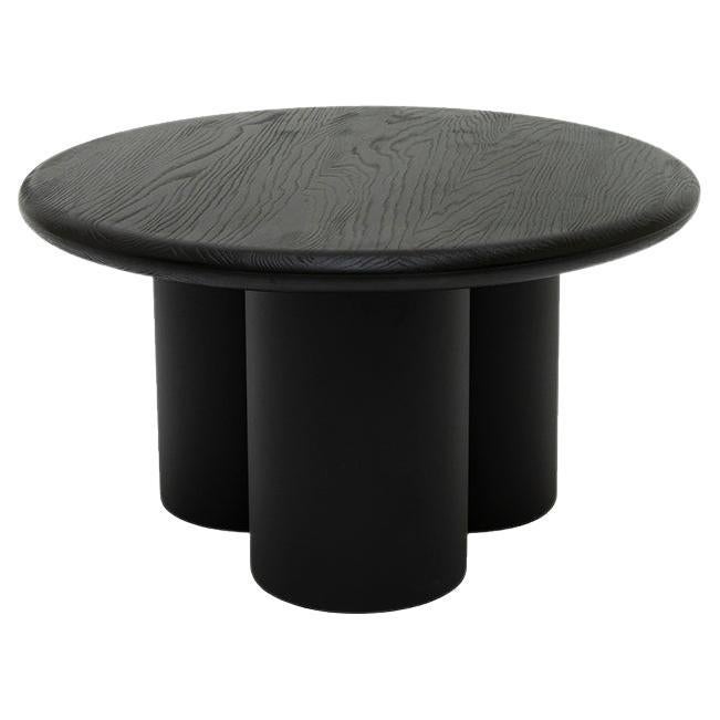 Brushed Black Oak Coffee Table at 1stDibs