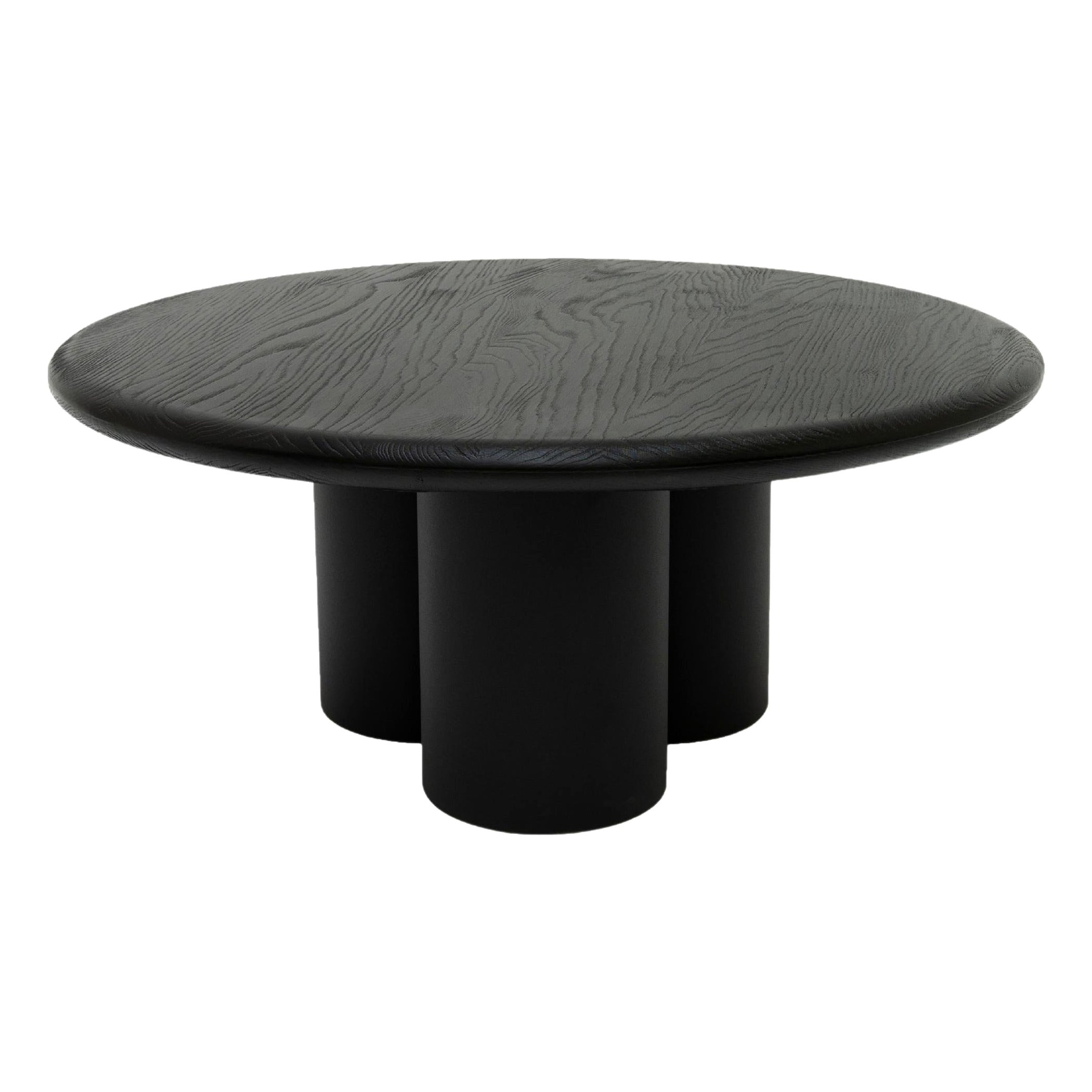 Objeto 059 Mesa baja 90 roble negro de Ng Design