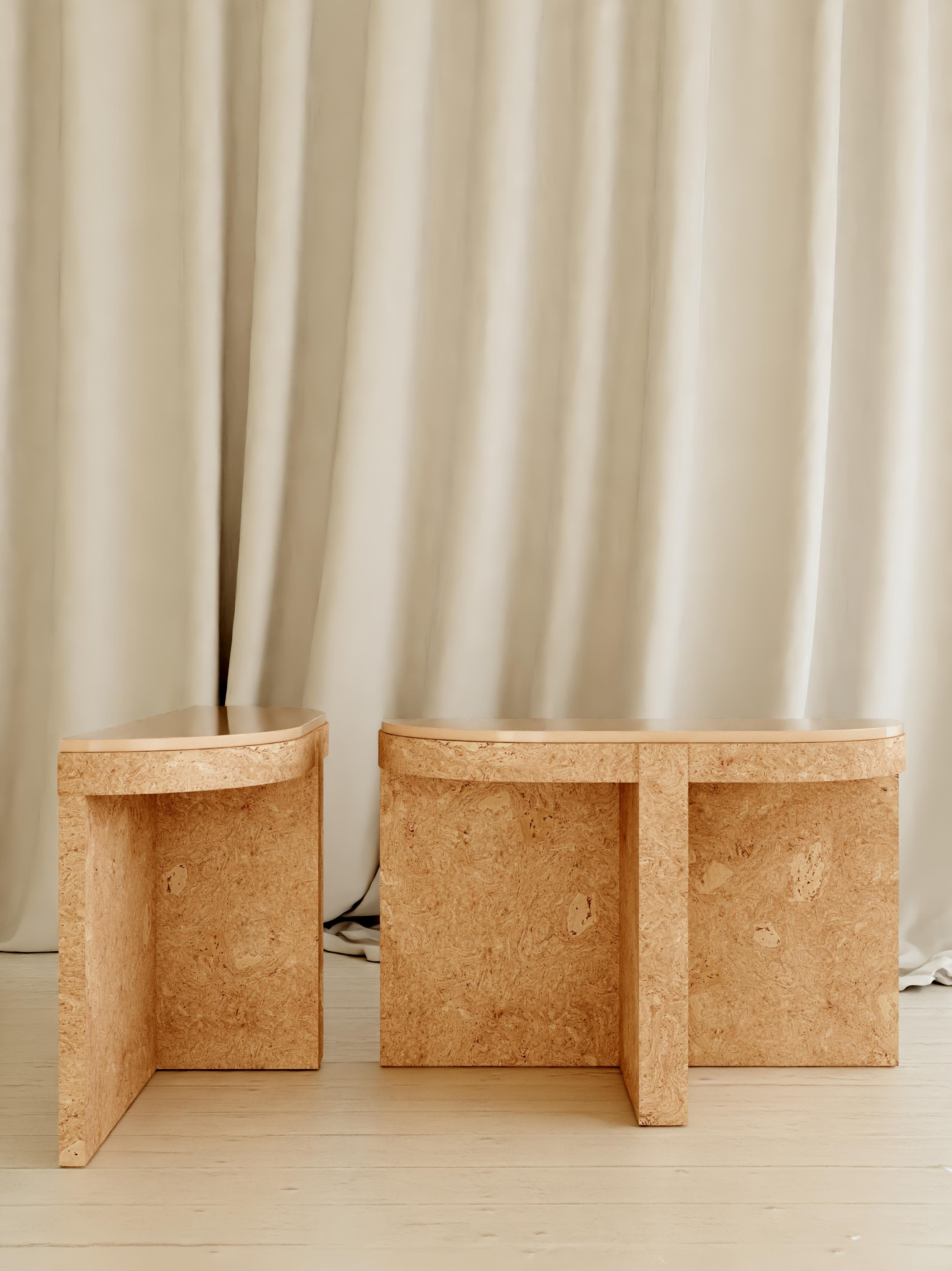 Ceramic Object 06 Beige Seating by Volta For Sale