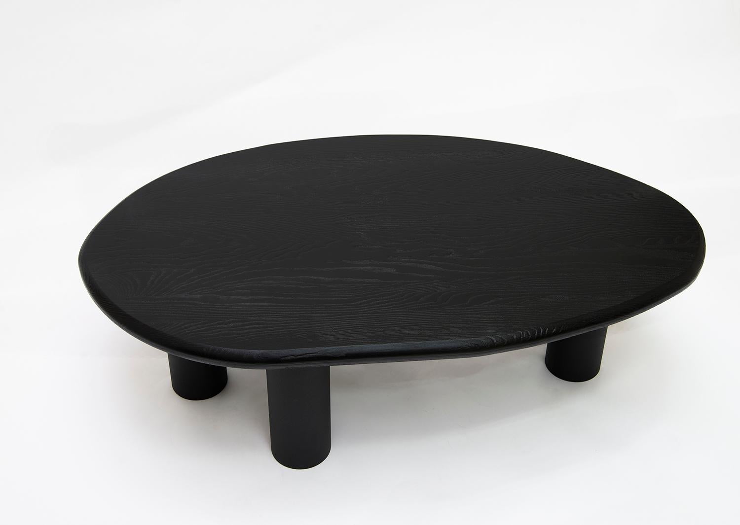 Polish Object 060 Oak Coffee Table by Ng Design For Sale