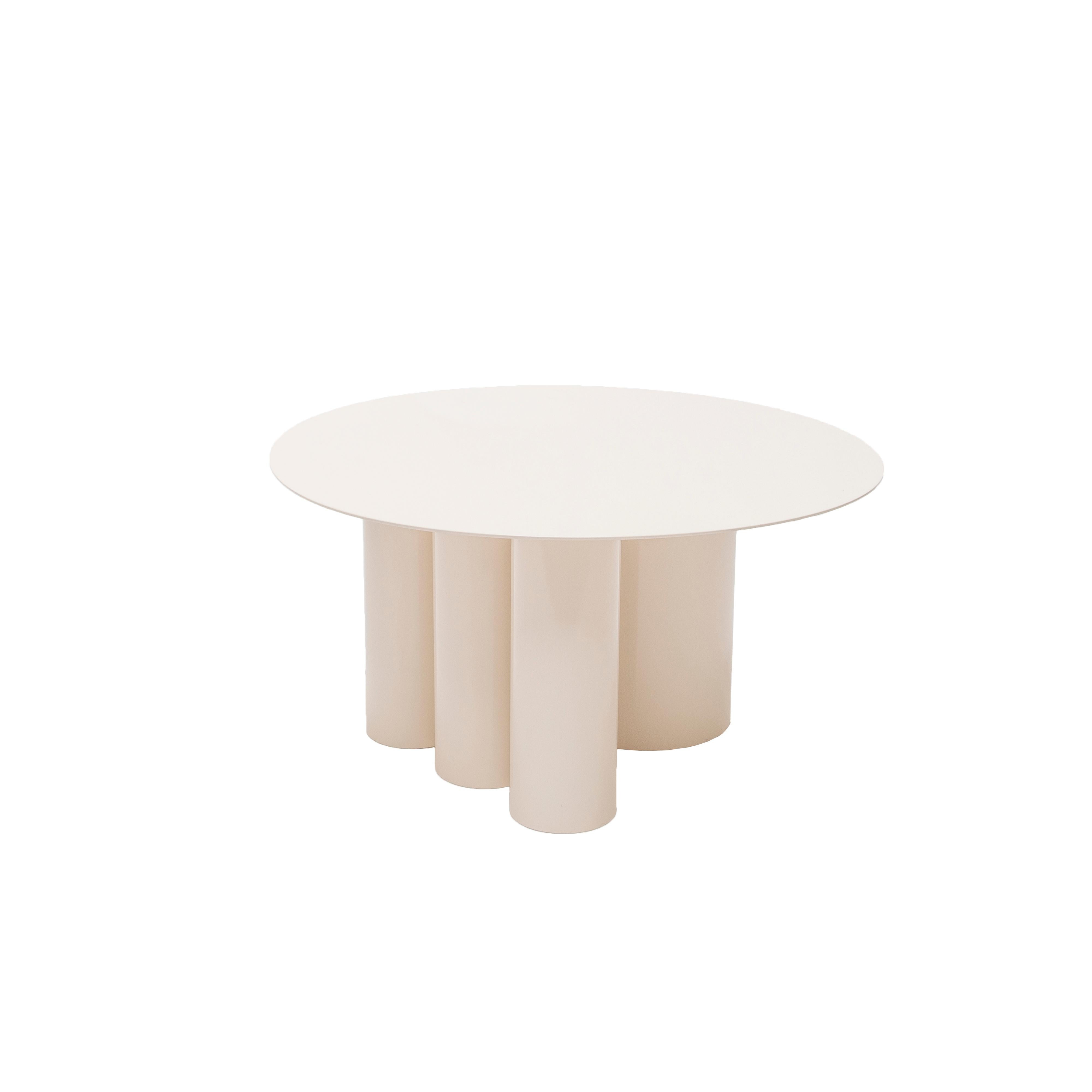 Object 067 coffee table by NG Design
Dimensions: D75 x H36 cm
Materials: Powder coated steel

Also Available: All of objects available in different materials and colors on demand.

The object067 round coffee table, supported by four irregular