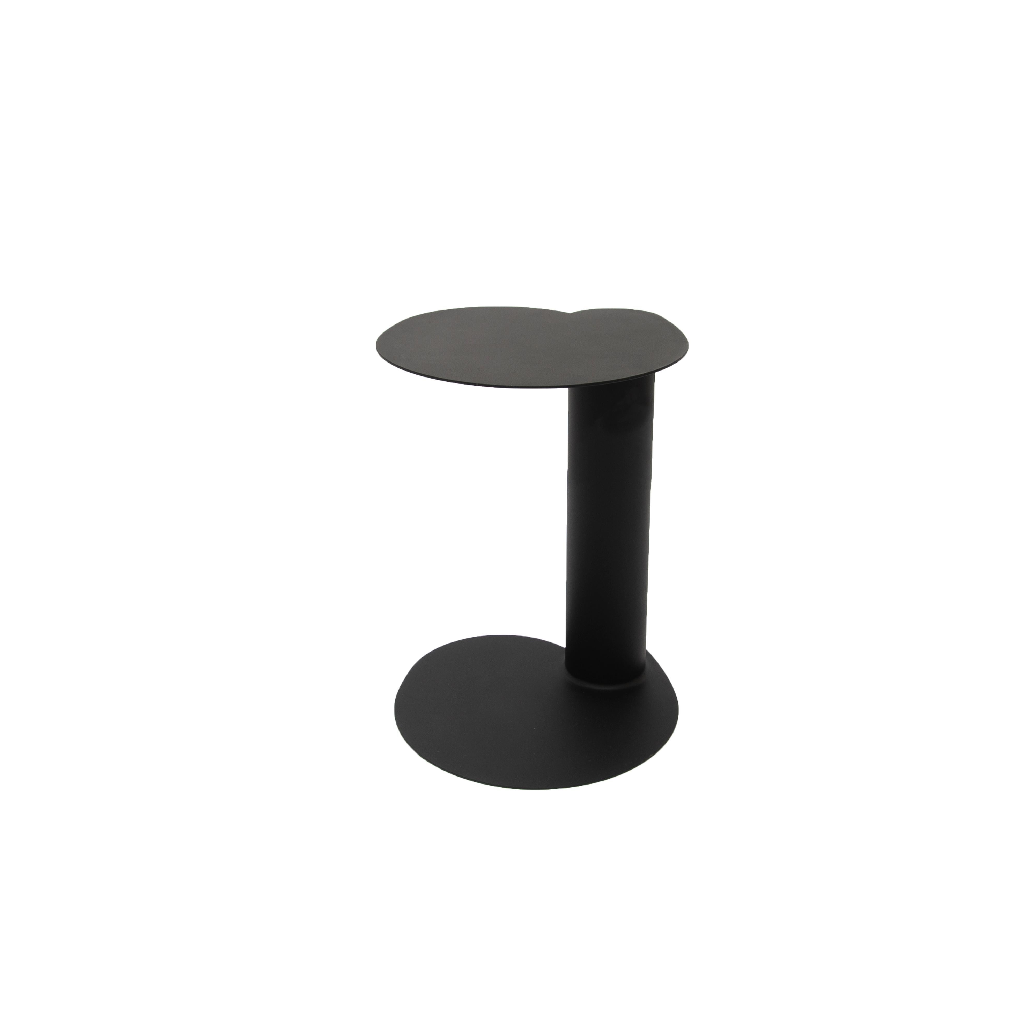 Object 073 side table by NG Design
Dimensions: D39 x W38 x H63 cm
Materials: Powder coated steel

Also Available: All of objects available in different materials and colors on demand.

An irregularly shaped table is a proposal that flees from a