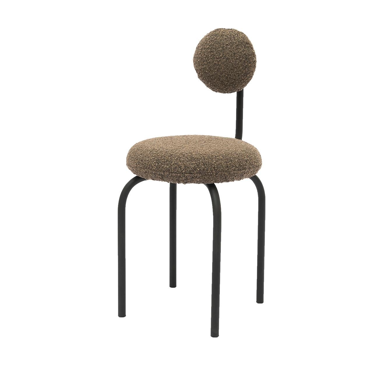Object 077 Chair by NG Design
Dimensions: W 44 x D 50 x H 78 cm
Materials: Bouclé Fabric, Powder-Coated Steel

Also Available: All of objects available in different materials and colors on demand.

The Object 077 Chair is comfort and minimalism. The