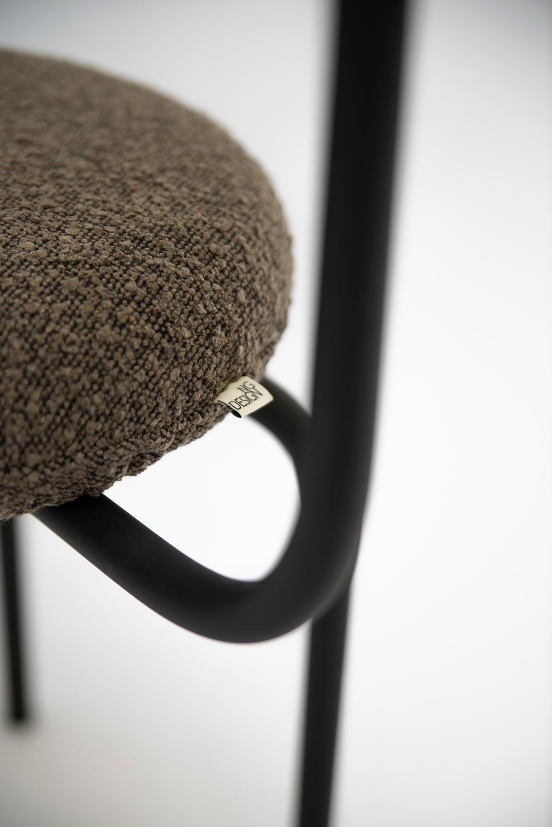 Acciaio Sedia Object 077 di NG Design in vendita