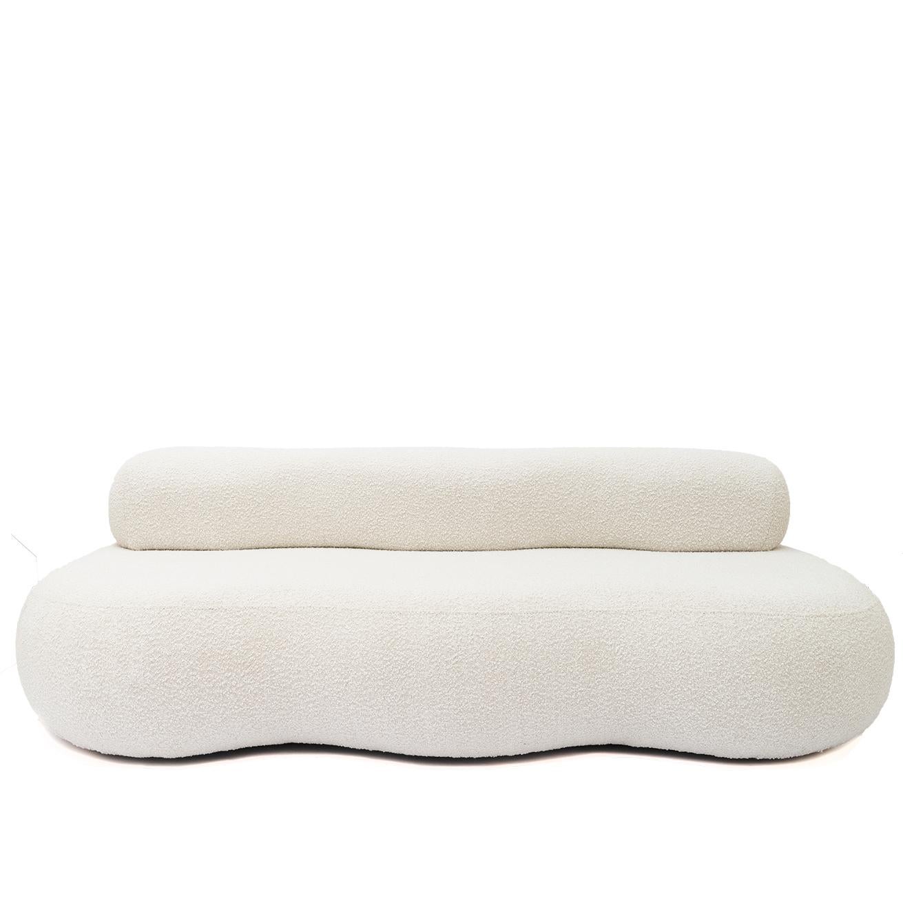 Object 083 Sofa by NG Design
Dimensions: W 210 x D 100 x H 69 cm
Materials: Bouclé Fabric

Also Available: All of objects available in different materials and colors on demand.

The Object 083 Sofa is a wavy form upholstered in boucle fabric. 

