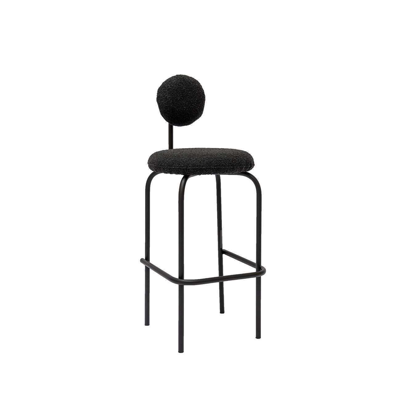 Object 092 Stool by NG Design
Dimensions: W 43 x D 50 x H 110 cm
Materials: Powder Coated Steel, Bouclé Fabric

Also Available: All of objects available in different materials and colors on demand.

The Object 092 Stool is the bigger brother of the