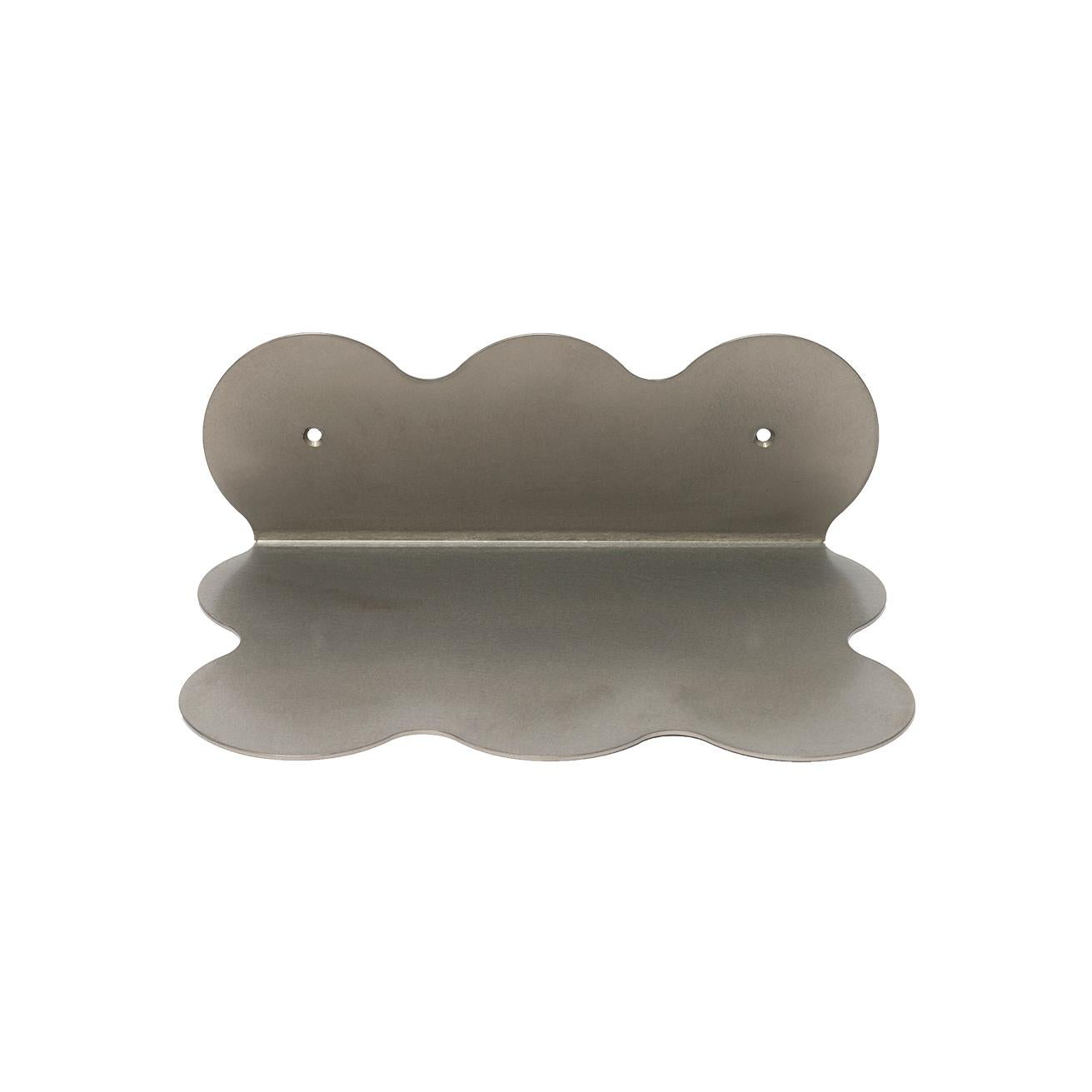 Object 095 Shelf by NG Design
Dimensions: W 30 x D 20 x H 10 cm
Materials: Steel

Also Available: All of objects available in different materials and colors on demand.

Steel shelf with a wavy shape.

Made to order creations can be done, please