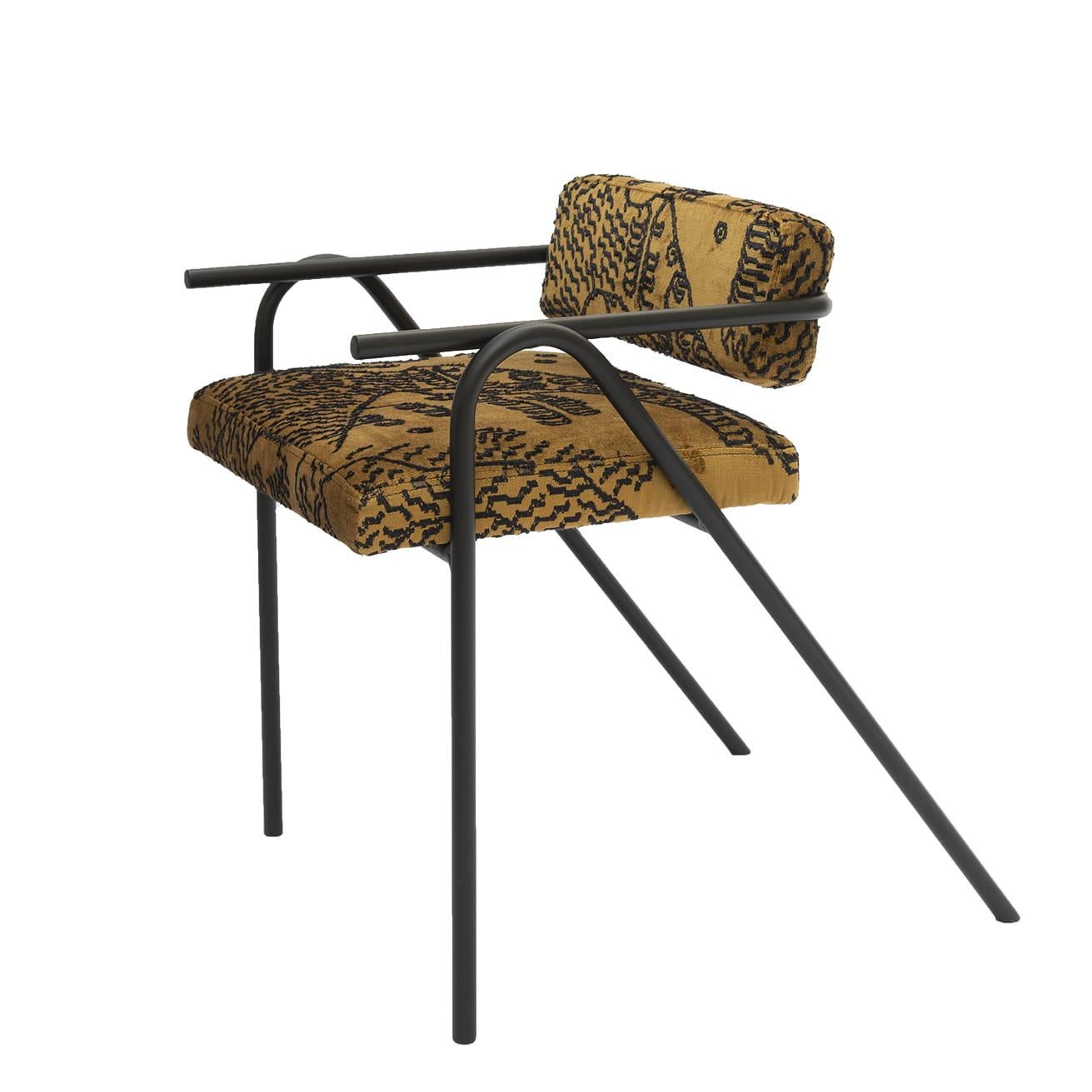 Object 102 Chair by NG Design
Dimensions: W 53 x D 69 x H 71 cm
Materials: Powder Coated Steel, Fabric Rustic Dedar

Also Available: All of objects available in different materials and colors on demand.

The Object 102 Chair is a classic with a