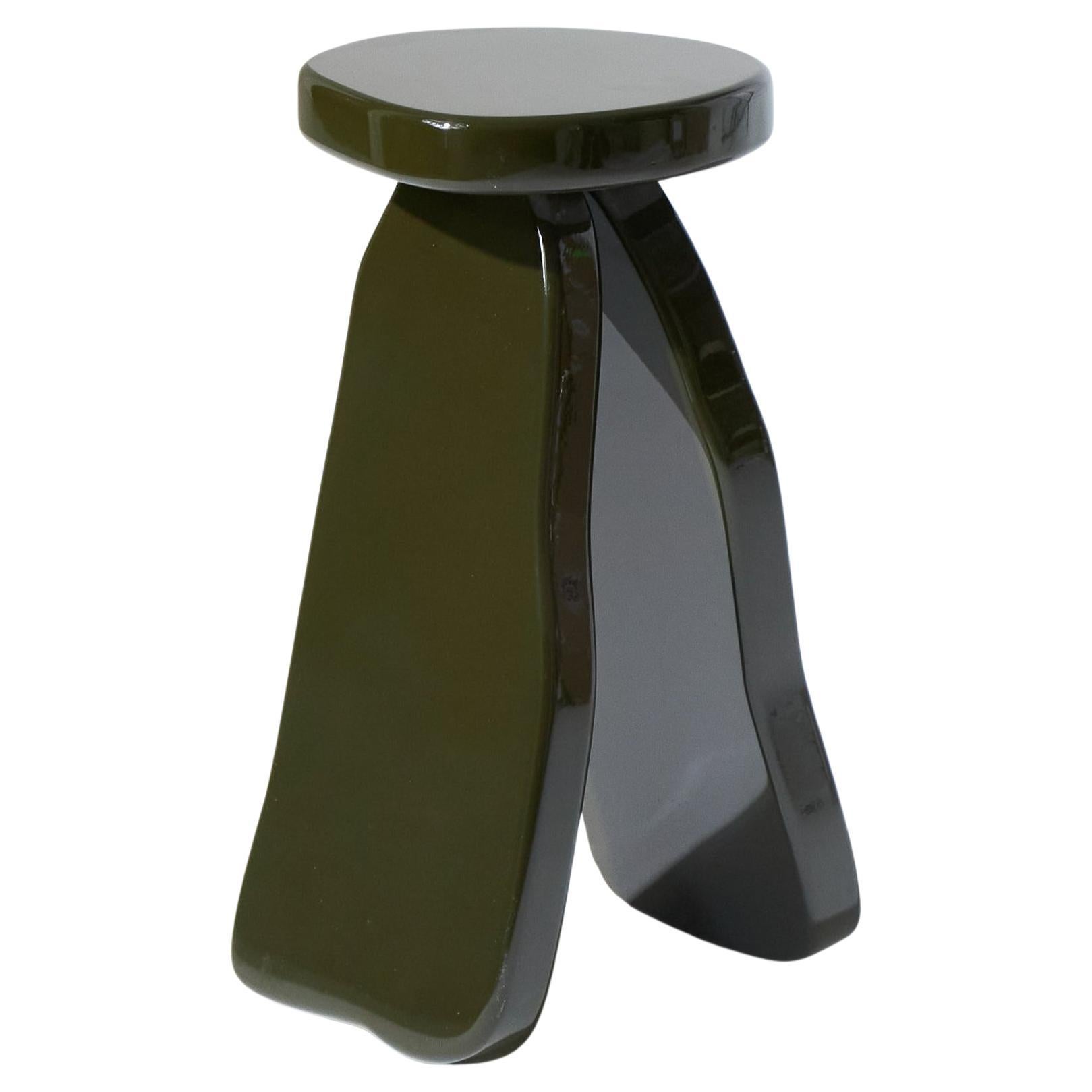 Beistelltisch Object 107 aus lackierter Eiche im Angebot