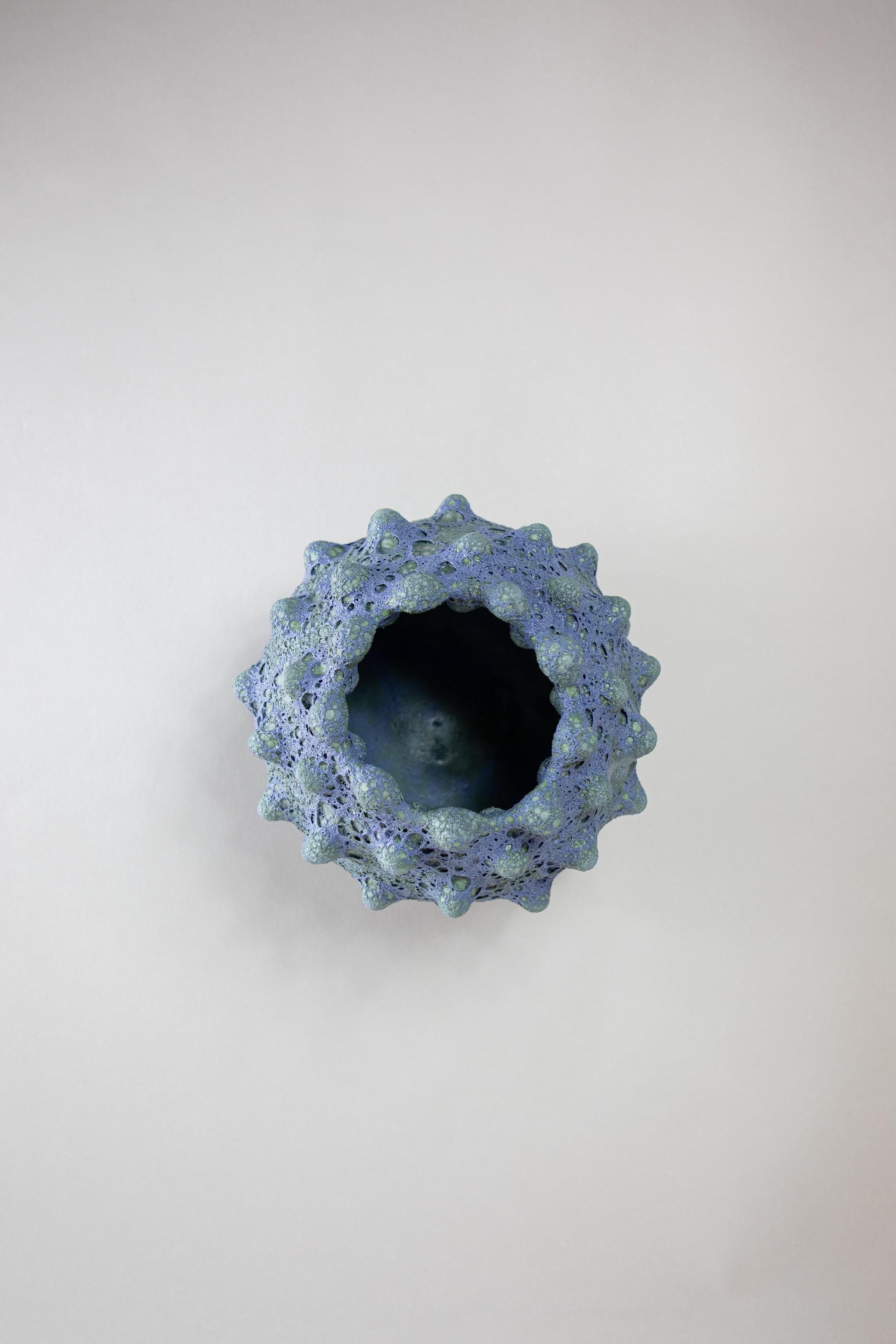 Object 3 Atlantis Collection by Angeliki Stamatakou
One of a kind, 2022
Dimensions: H15 x W17 cm.
Materials: Stoneware, handmade glaze.
Colors: blue, pink, ivory.

Angeliki Stamatakou is a ceramics artist based in Athens, Greece. She studied