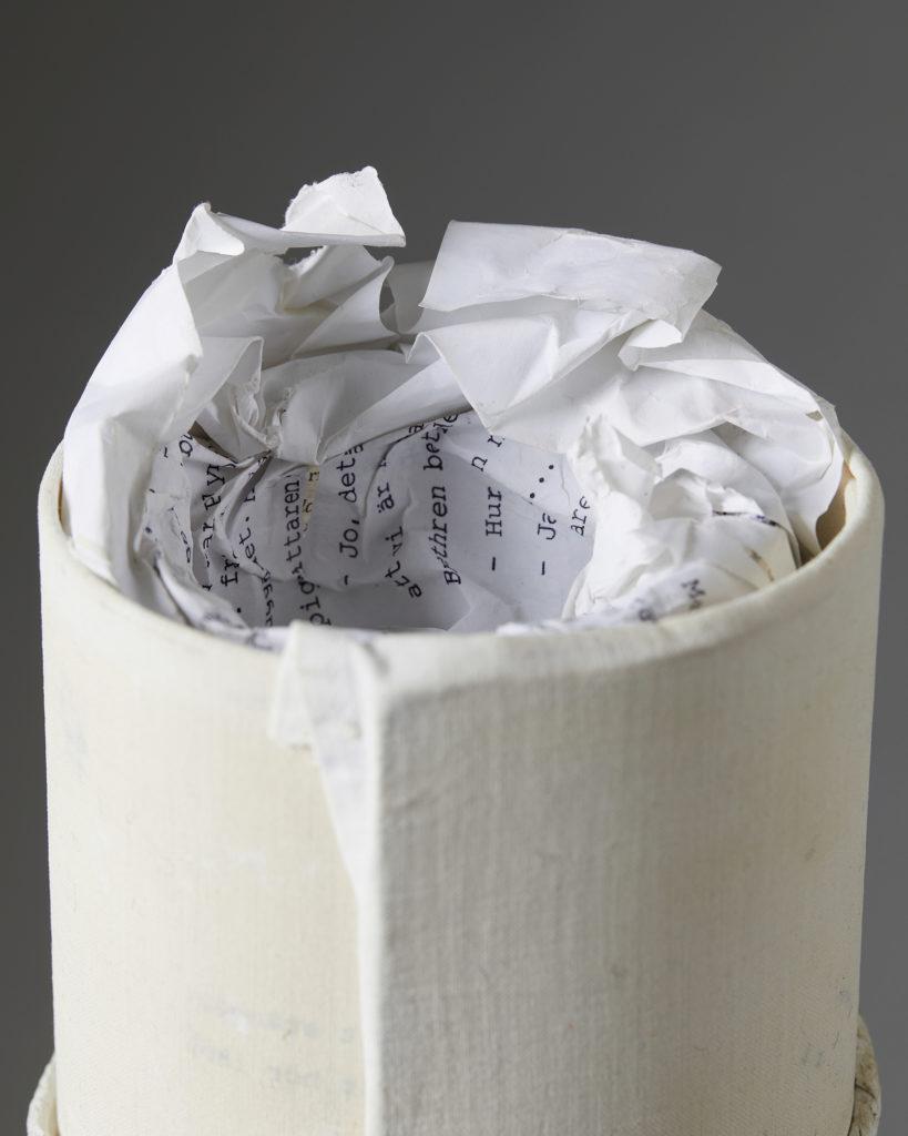 Paper Object by Rune Hagberg, Mixed Media, Sweden, 1970s For Sale