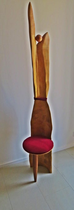 Object Chair, Throne, Organically Handmade, Unique Item
