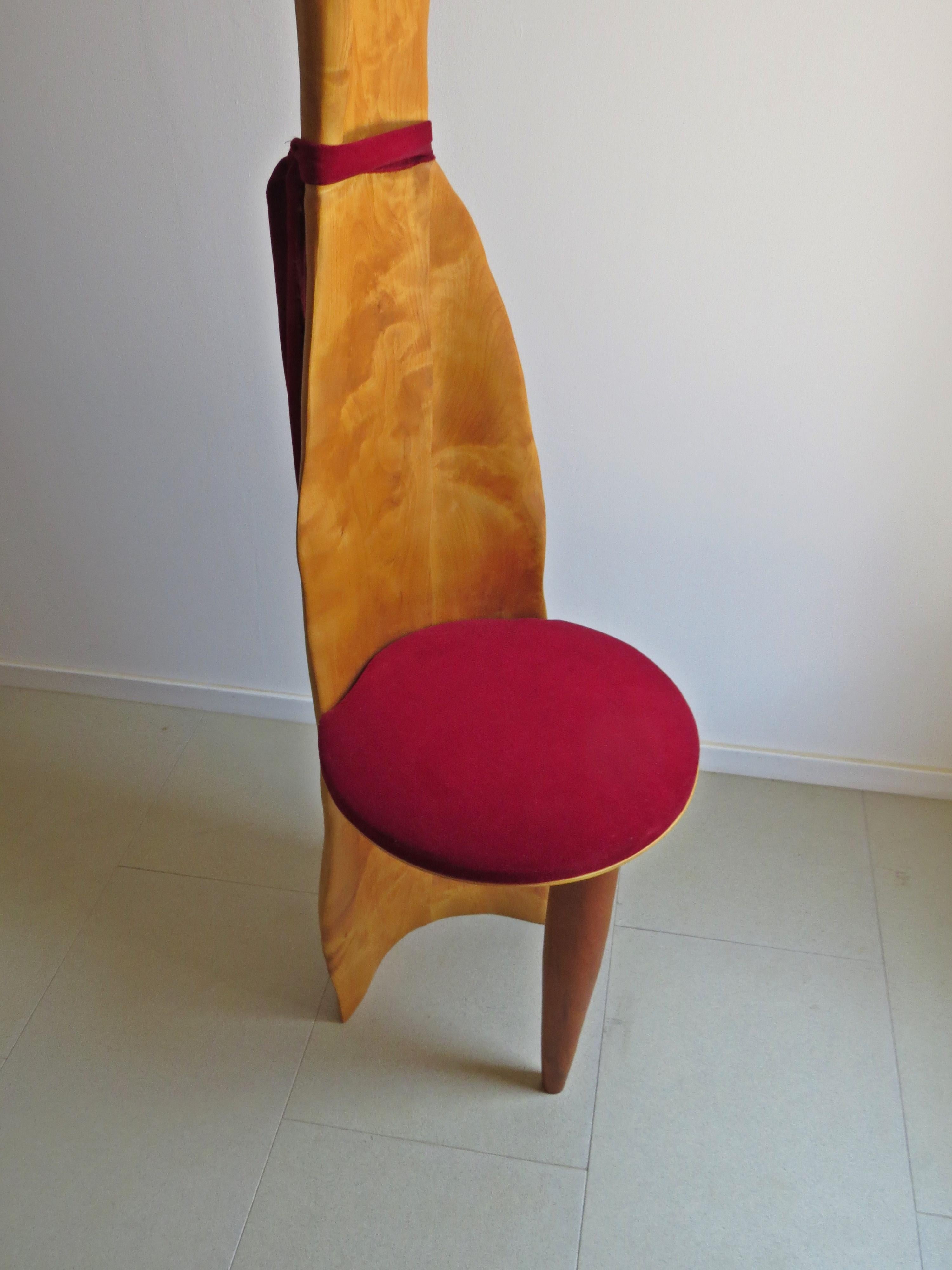 Hand-Crafted Object Chair, Throne, Organically Handmade, Unique Item For Sale