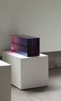 Objekt Bodeninstallation aus farbigem Harz von Saerom Yoon