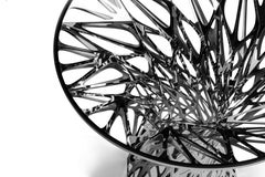 Object #MT-T1-F-S Mirror Polished Stainless Steel by Zhoujie Zhang