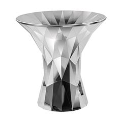 Object #MT-T2-S-S Mirror Polished Stainless Steel Table by Zhoujie Zhang