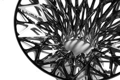 Object #MT-T3-F-S Mirror Polished Stainless Table by Zhoujie Zhang