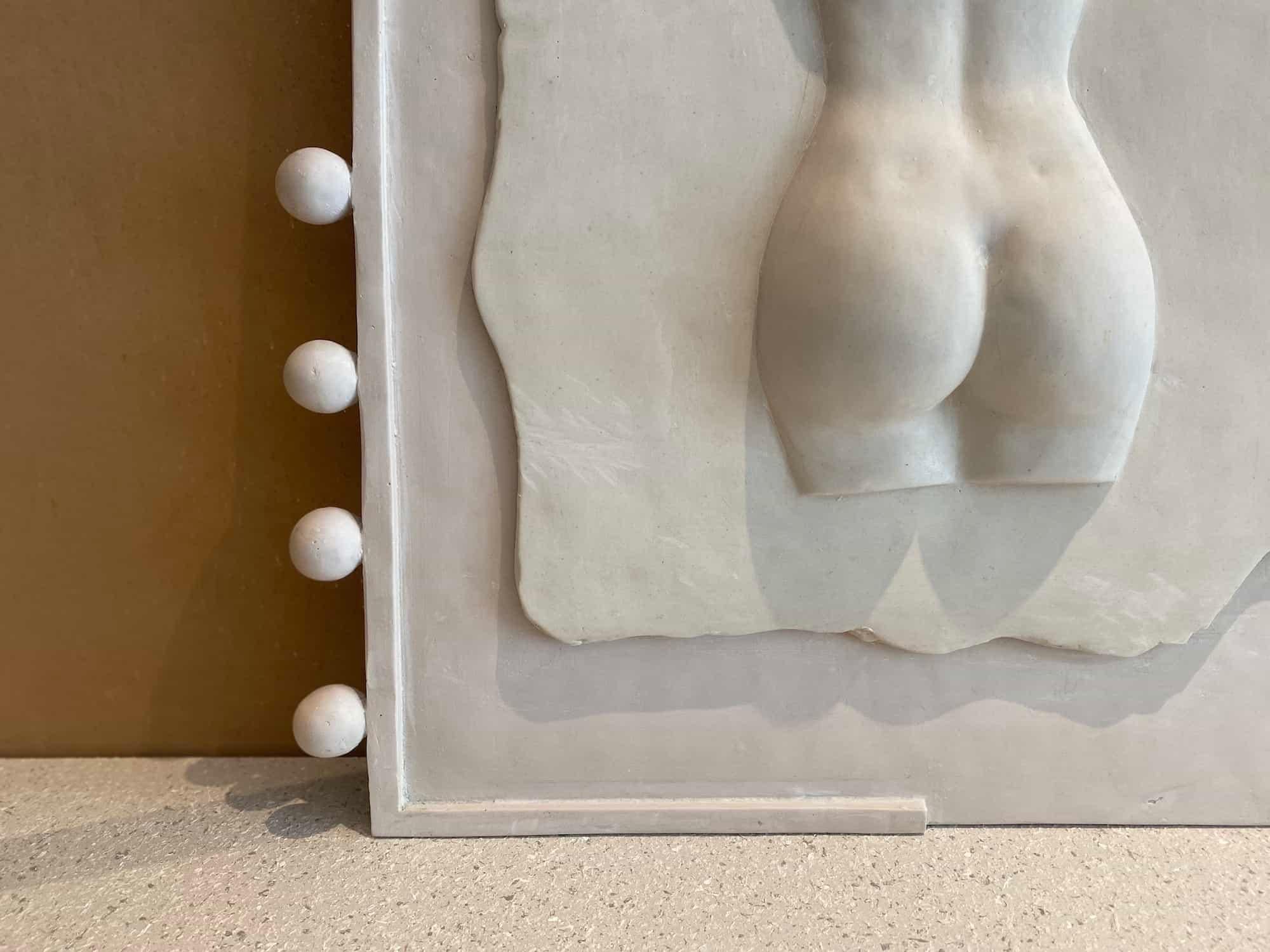 Object No.24 Wall Piece by Marcela Cure
Dimensions: W 61.5 x D 7 x H 82 cm
Materials: Resin and Stone Composite

This collection is inspired by the delicate curves of the female body, displaying soothing pieces that evoke effortless