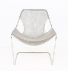 Objekto Paulistano Mesh Stainless Steel Armchair