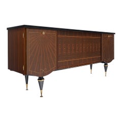 Französisches Mid-Century Modern Buffet-/Enfilade-Buffet