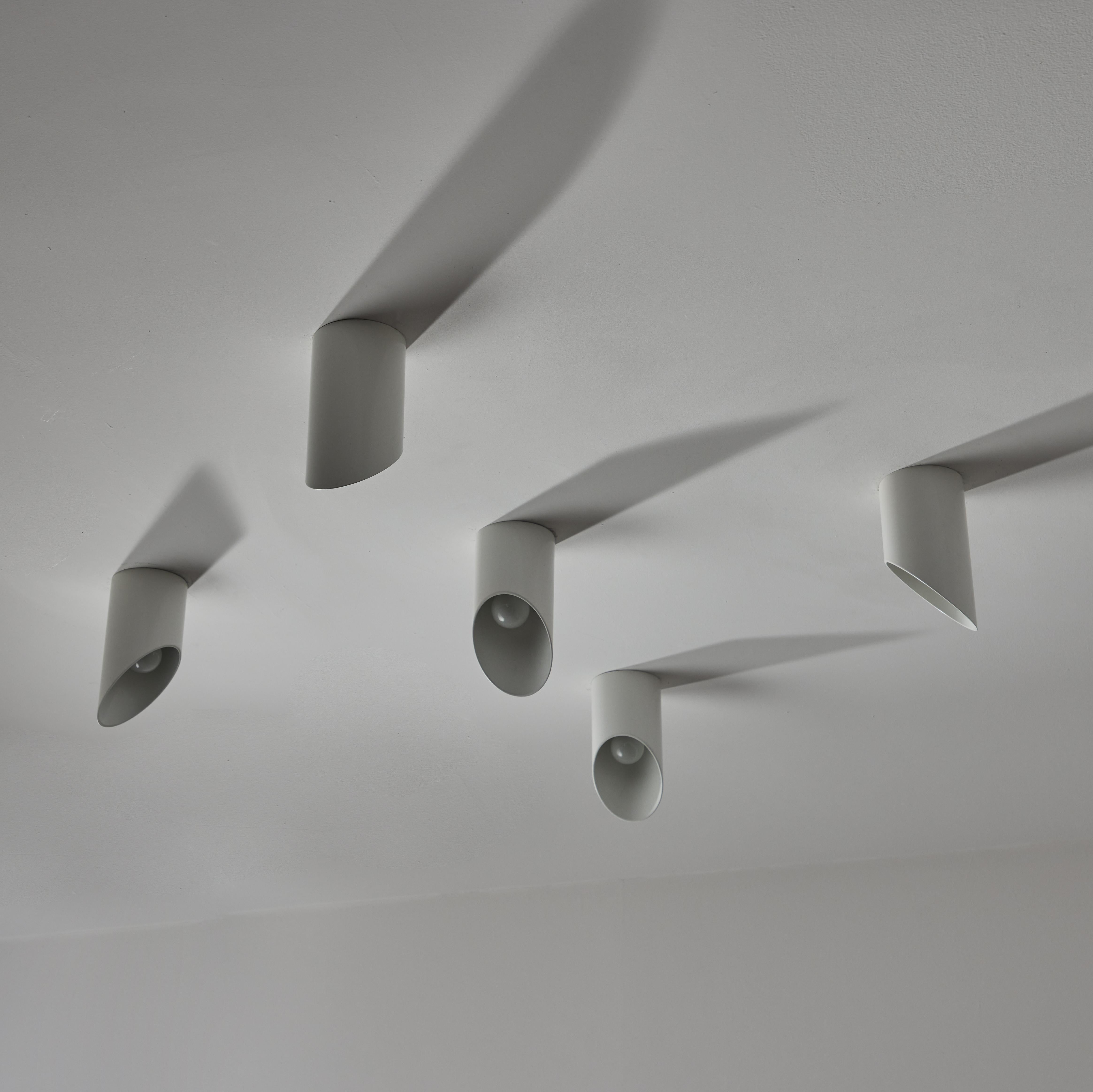 20th Century 'Obliqua' Ceiling or Wall Lights by Claudio Dini for Bieffeplast  For Sale