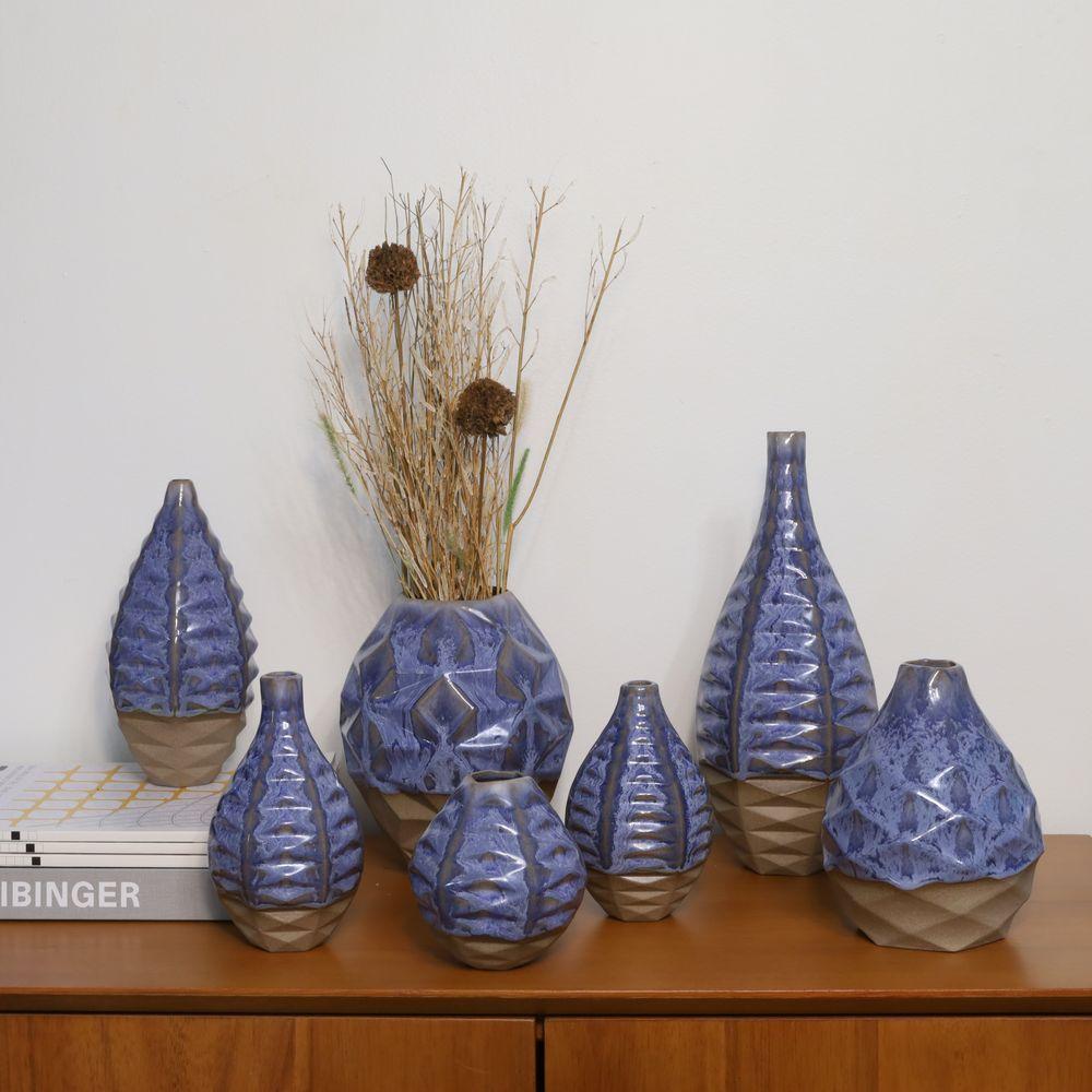 Contemporary Oblique in Coral Blue For Sale