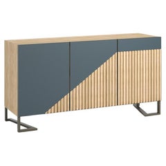 ZAGAS Kleines Sideboard mit Schrägschnitt