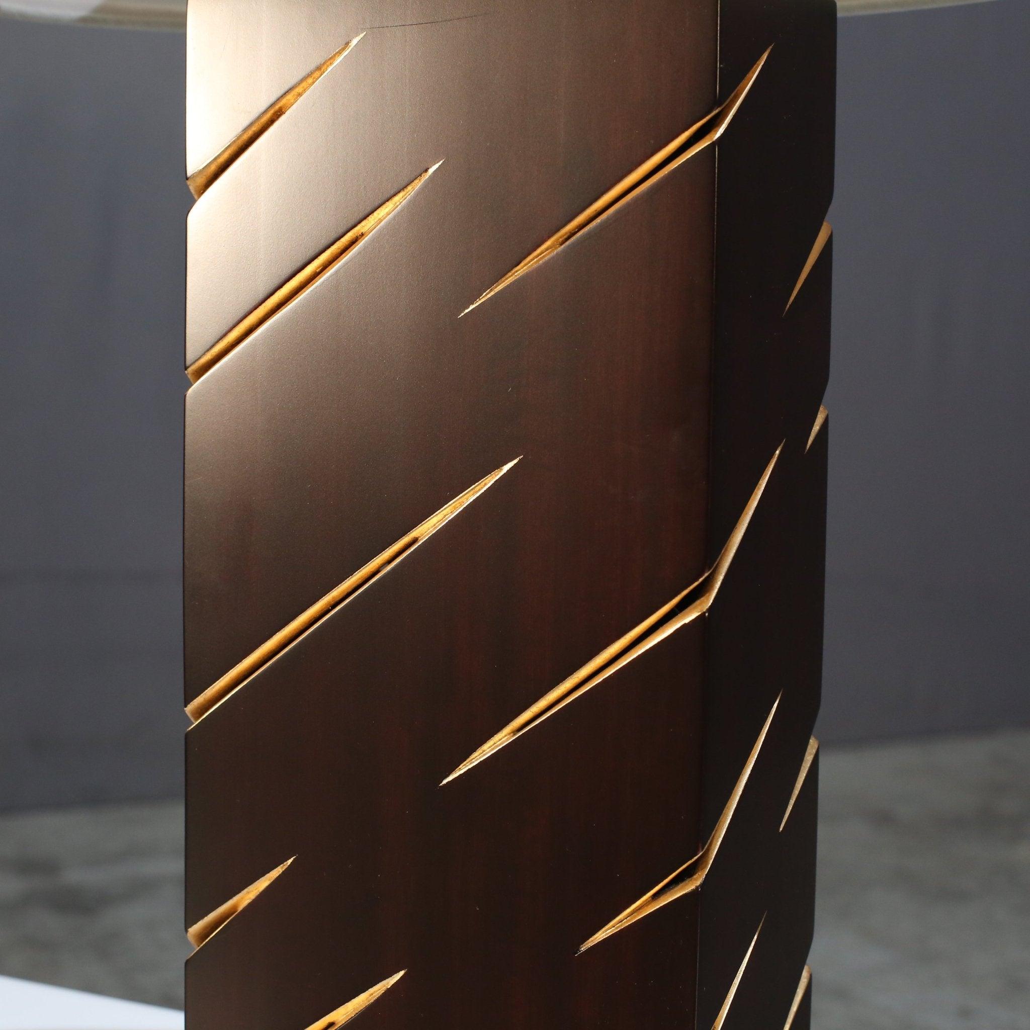 Singaporean Oblique Table Lamp by Christopher Guy