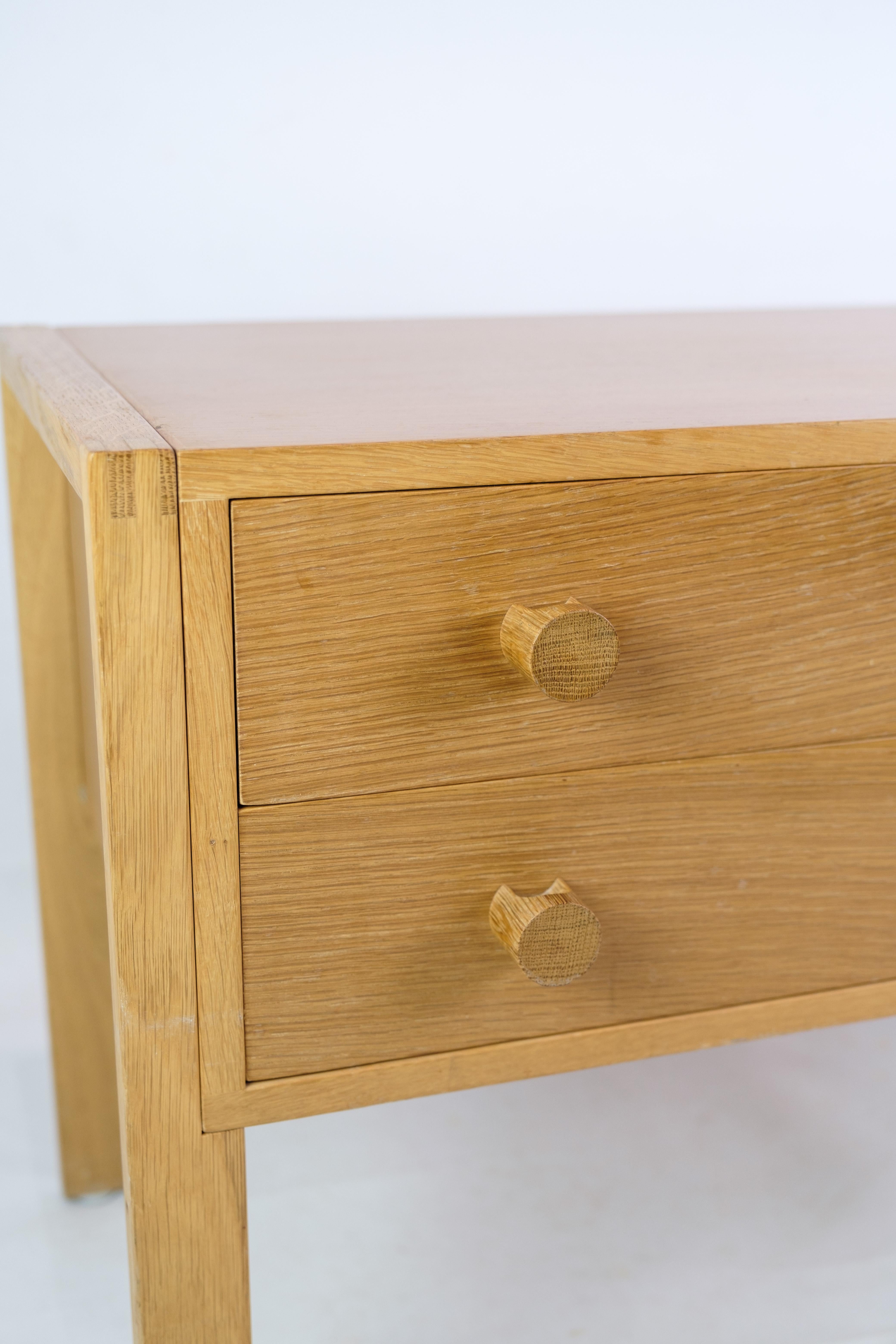 Oblong chest of drawers, Danish furniture design, 1960 5
