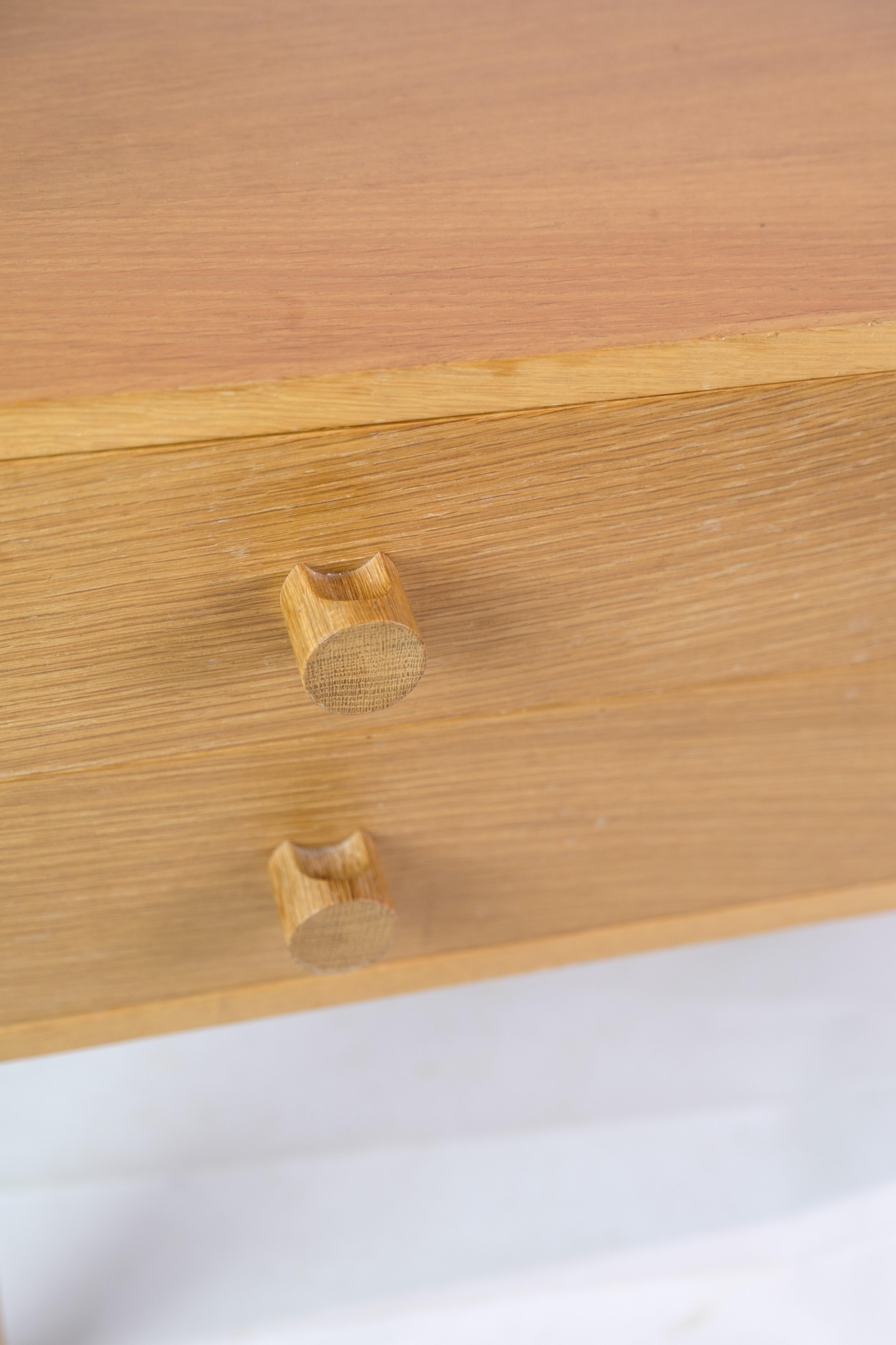 Oblong chest of drawers, Danish furniture design, 1960 6