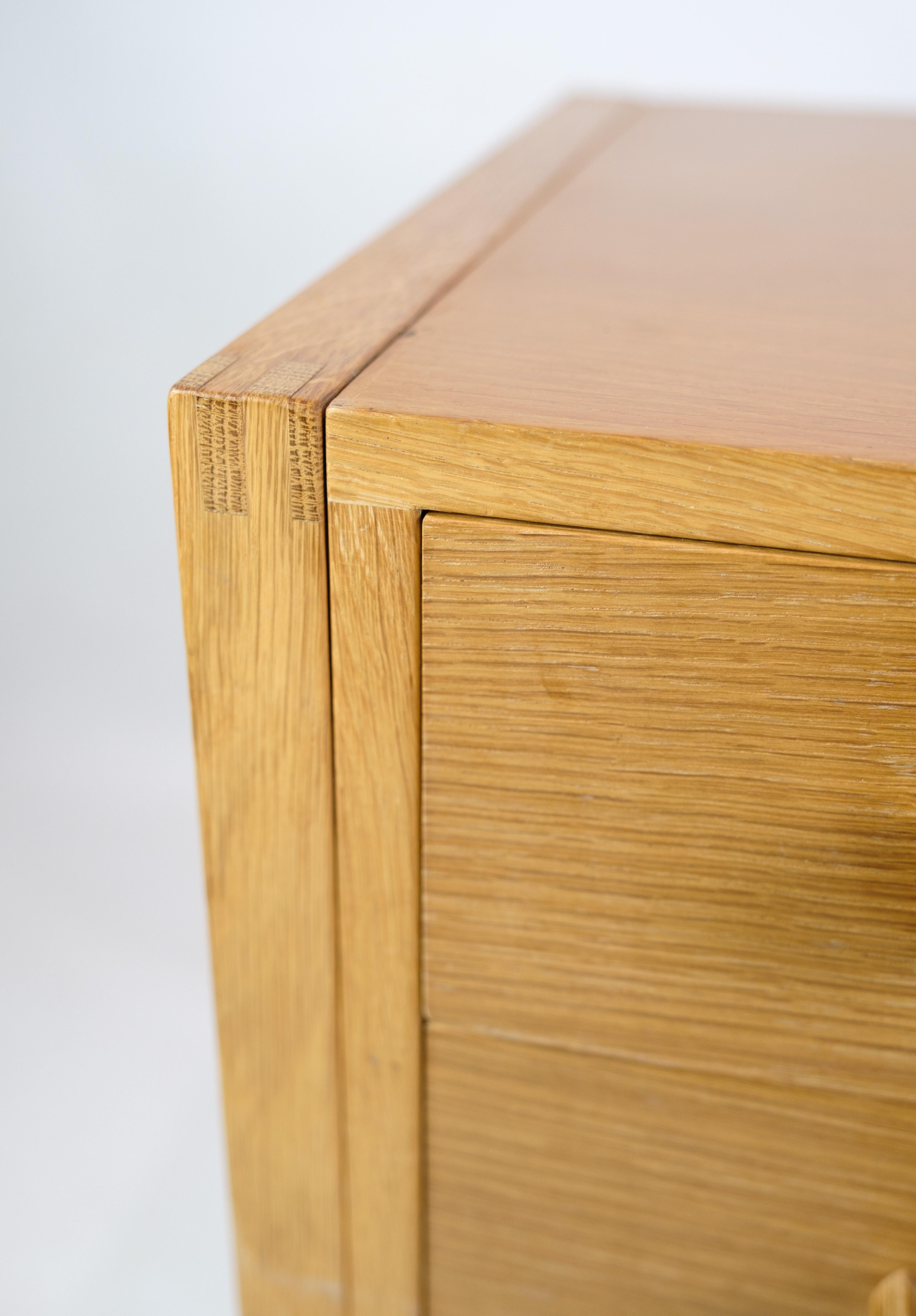 Mid-Century Modern Oblong chest of drawers, Danish furniture design, 1960