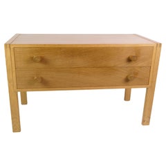 Oblong chest of drawers, Danish furniture design, 1960
