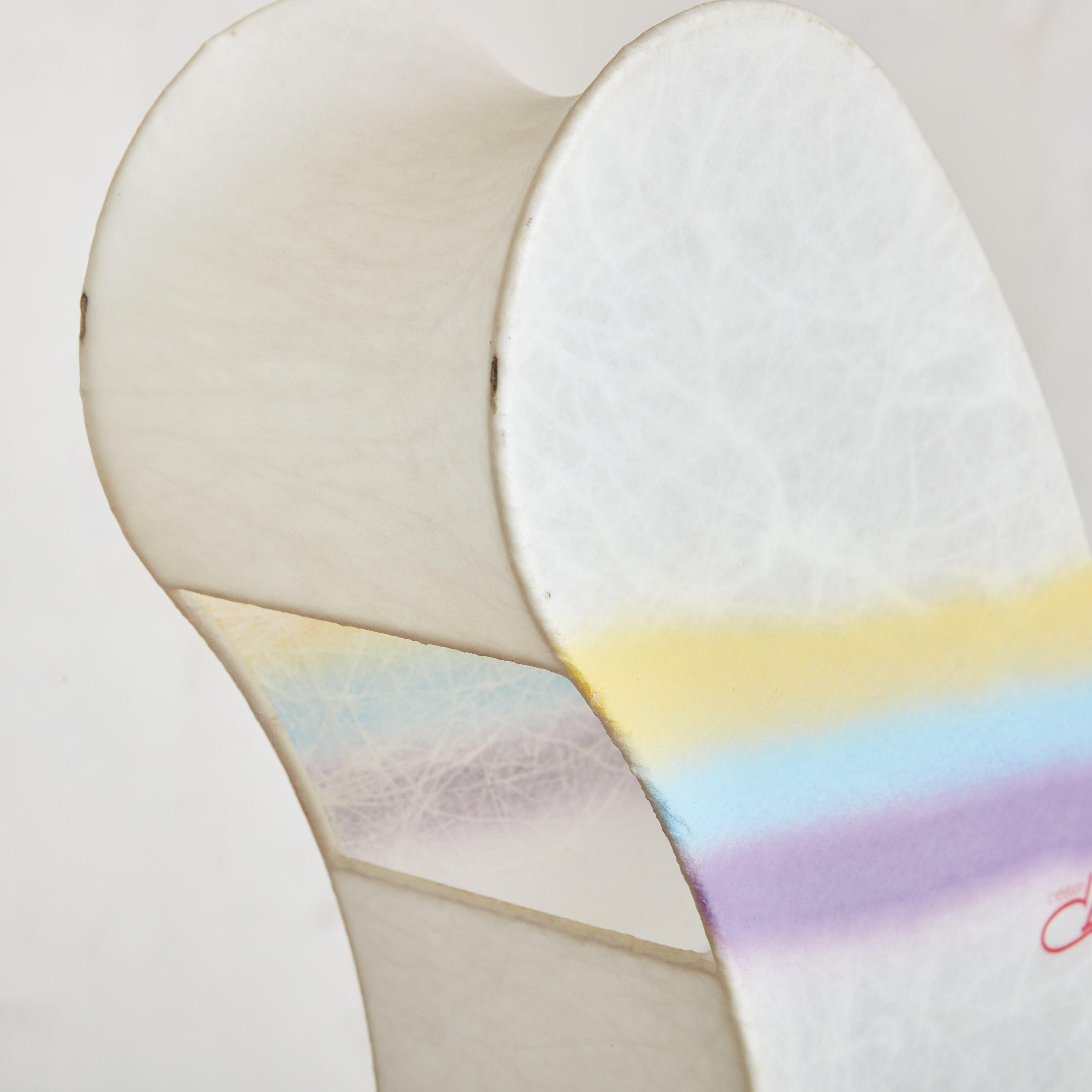 Lámpara de sobremesa Oblong Rainbow Cocoon de Cazal Crèation, Italia Años 70 en venta 3