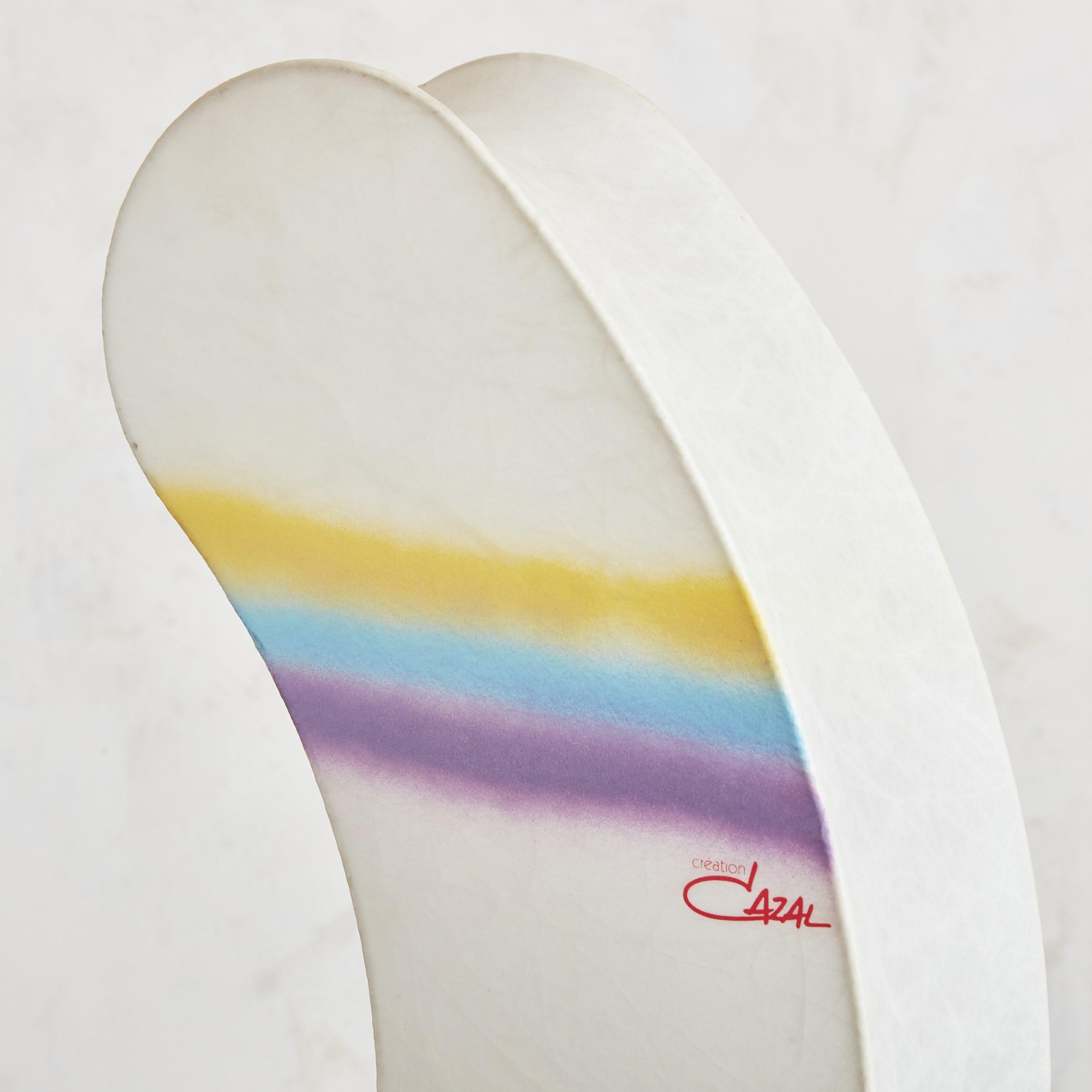 Lámpara de sobremesa Oblong Rainbow Cocoon de Cazal Crèation, Italia Años 70 en venta 1