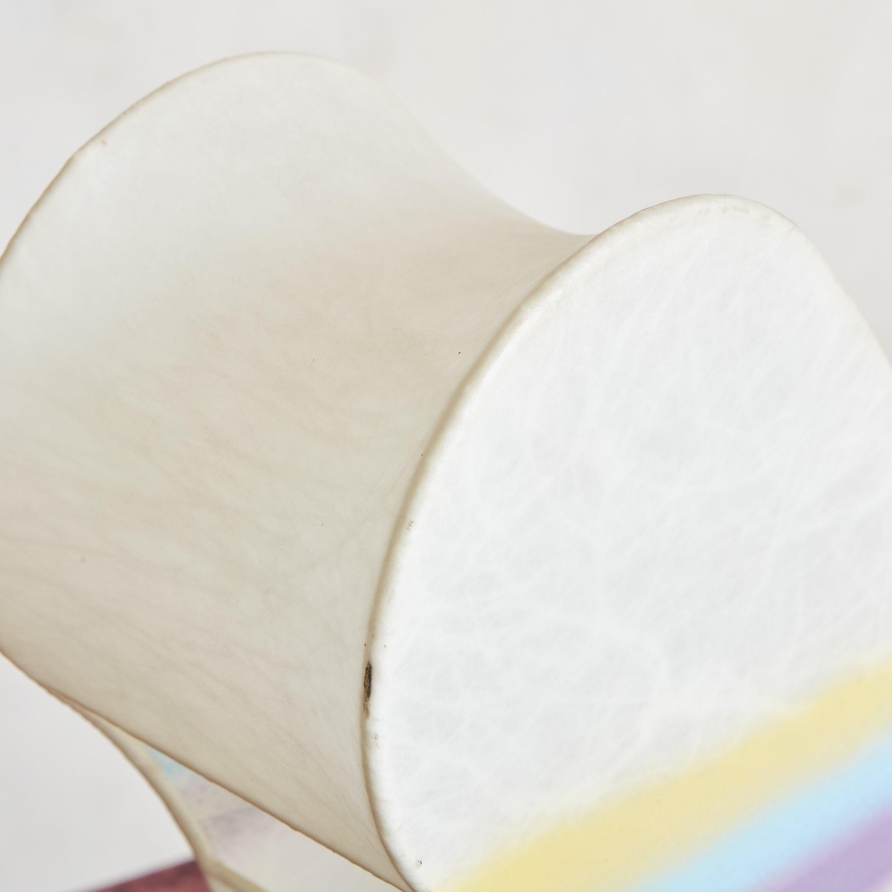 Lámpara de sobremesa Oblong Rainbow Cocoon de Cazal Crèation, Italia Años 70 en venta 2