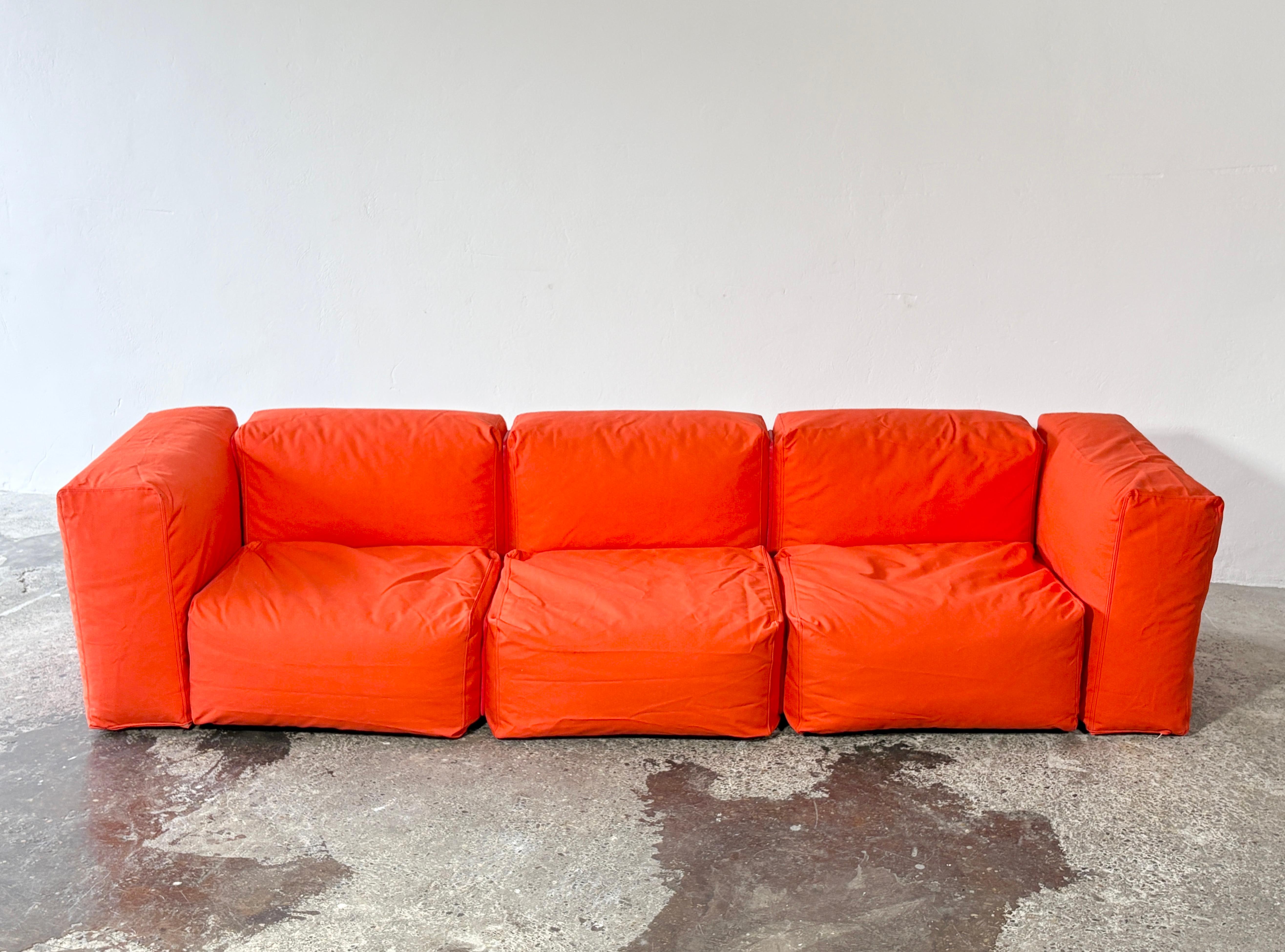 Postmoderno Divano componibile oblungo disegnato da Jasper Morrison per Cappellini in vendita