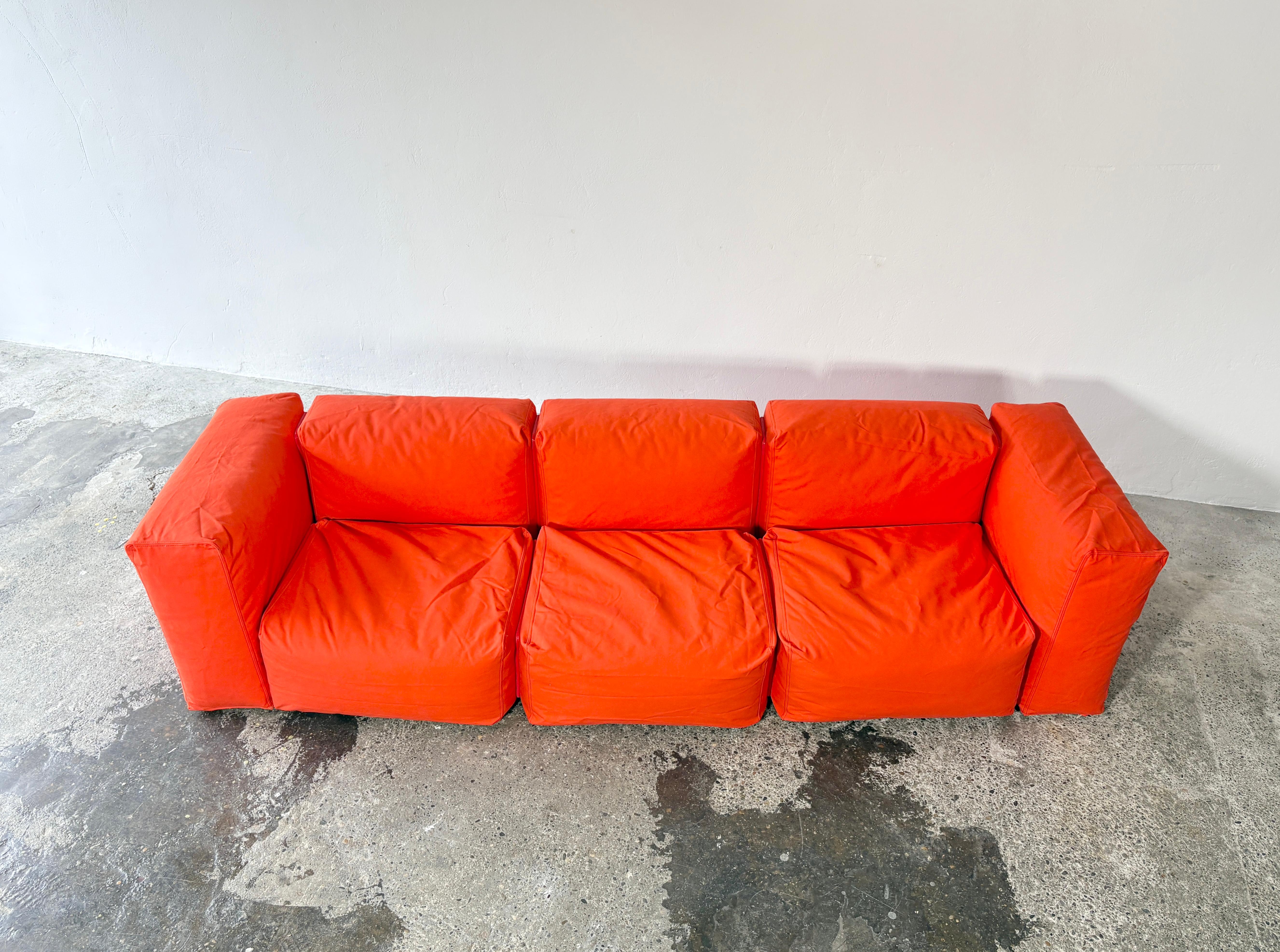 Italiano Divano componibile oblungo disegnato da Jasper Morrison per Cappellini in vendita