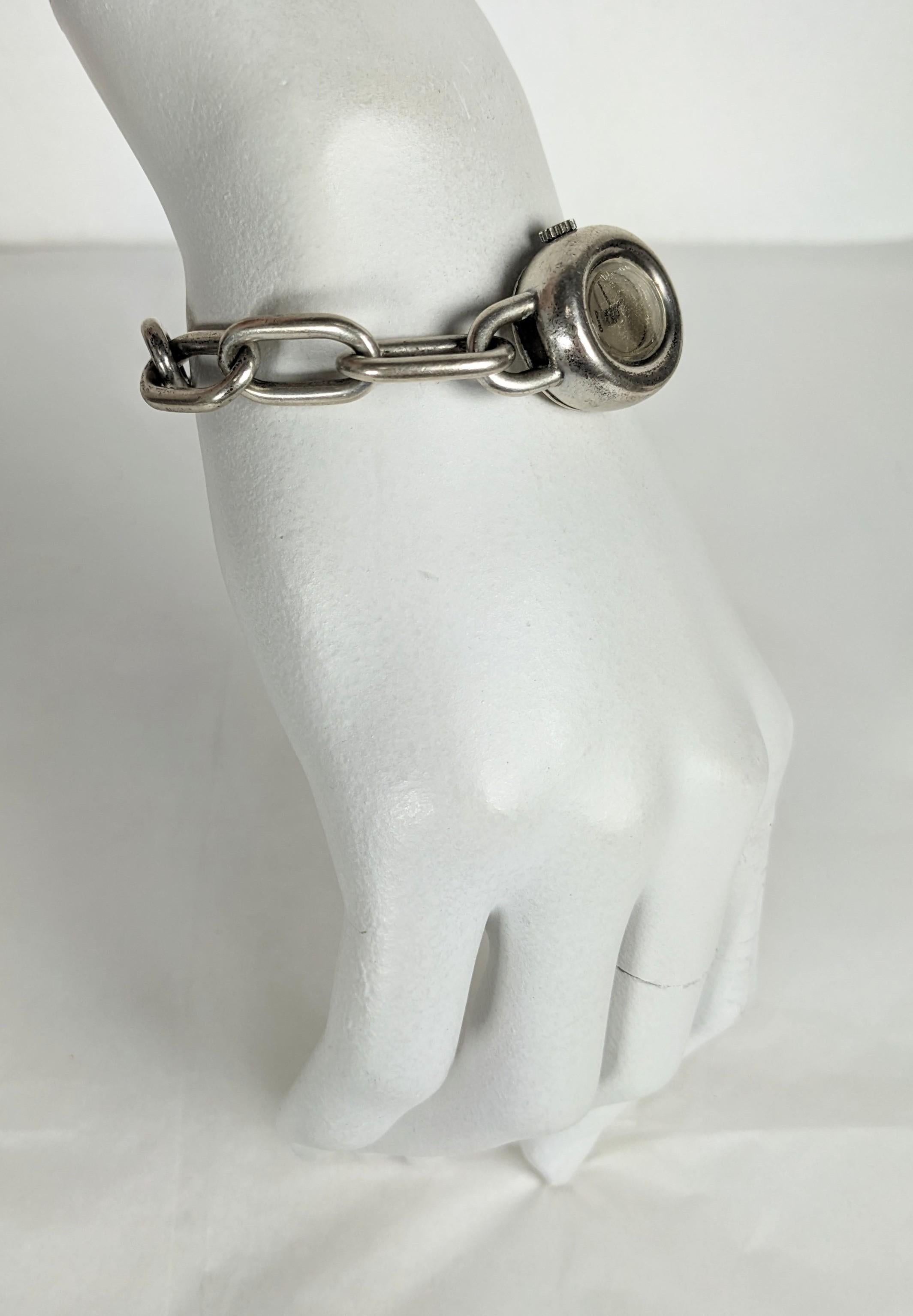 Obrey, París Elegante pulsera reloj de plata en venta 6