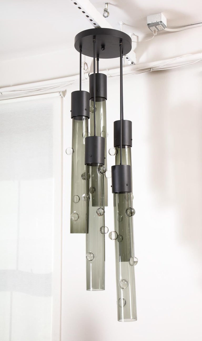 Modern Obscura Grand Cascading Chandelier by Lorin Silverman For Sale