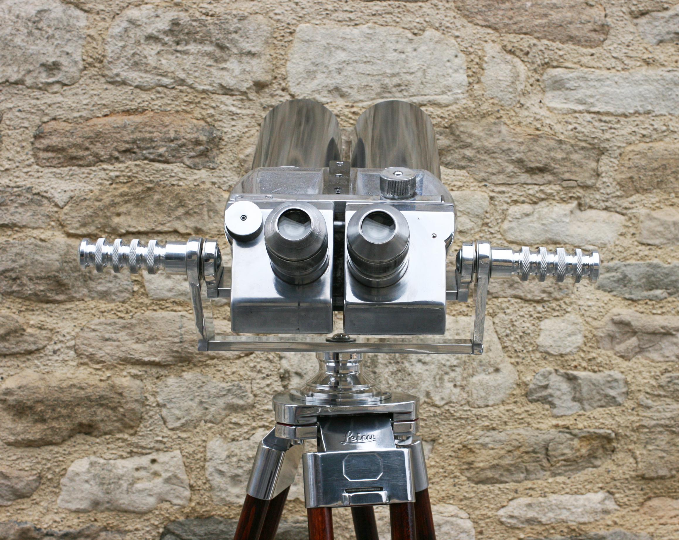 Aluminum Observation Binoculars, 10 X 80 German